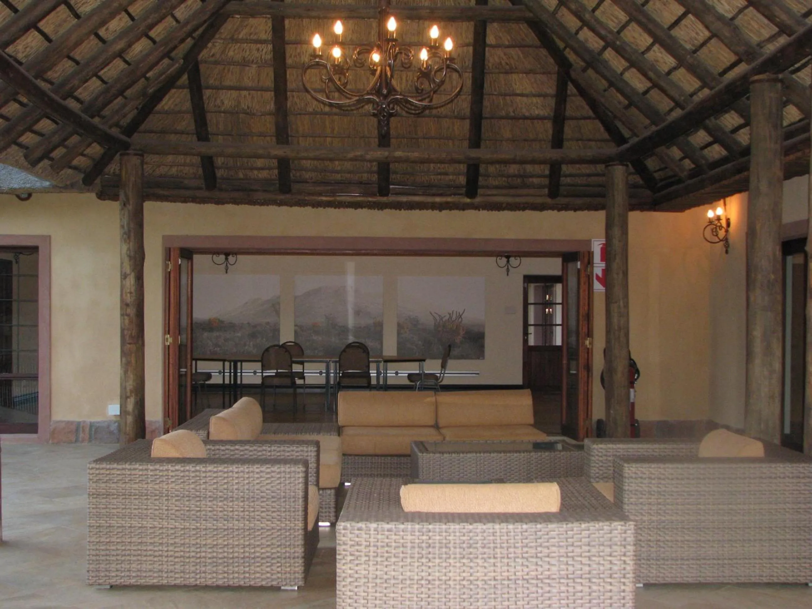 Patio in Lapeng Guest Lodge