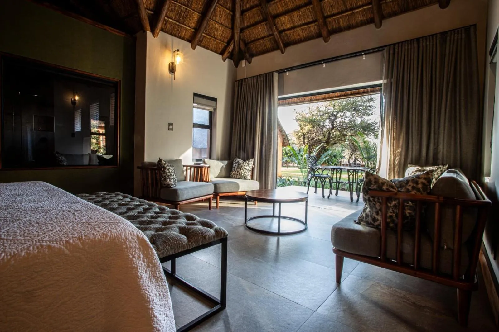 Bed in Lapeng Guest Lodge