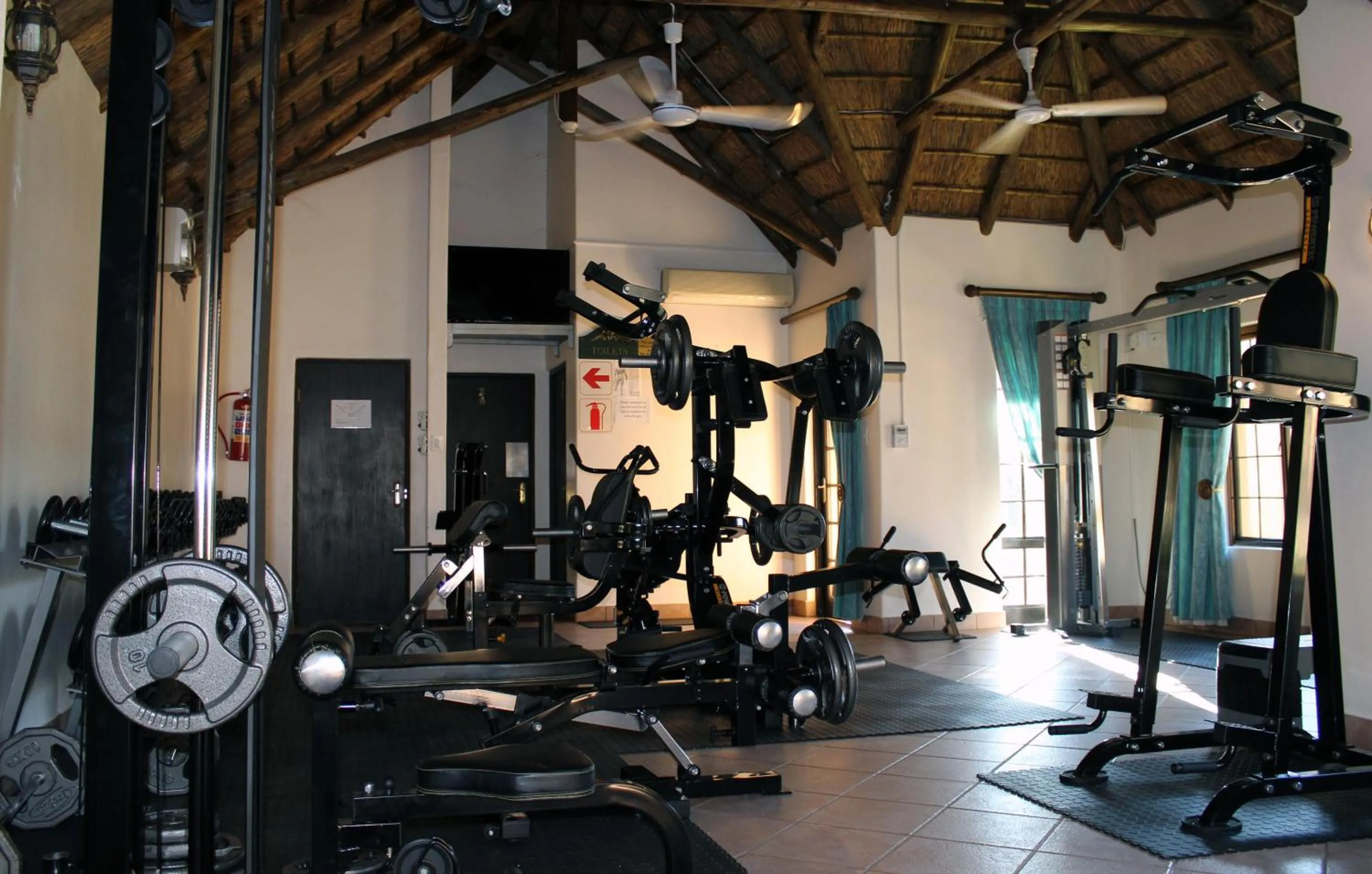 Fitness centre/facilities in Lapeng Guest Lodge