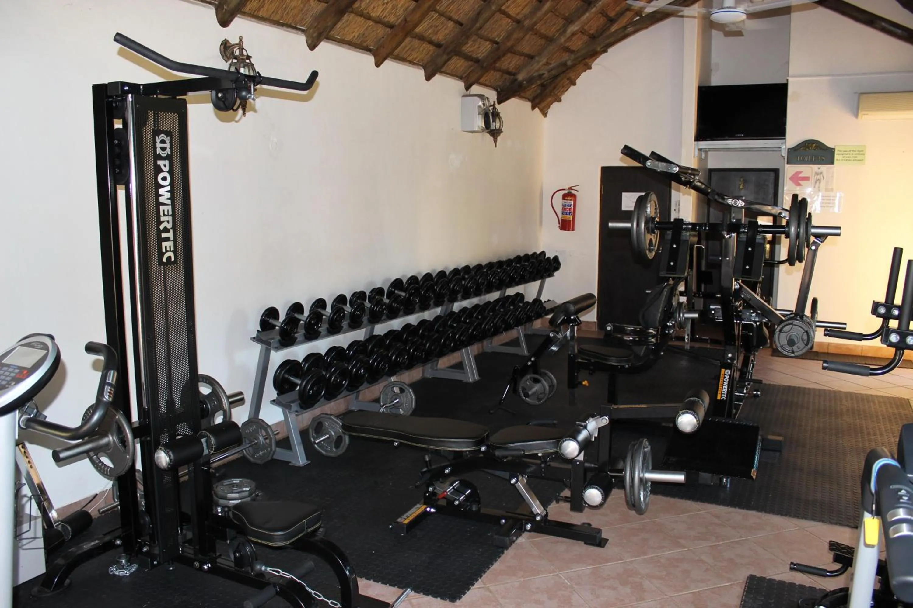 Fitness centre/facilities in Lapeng Guest Lodge