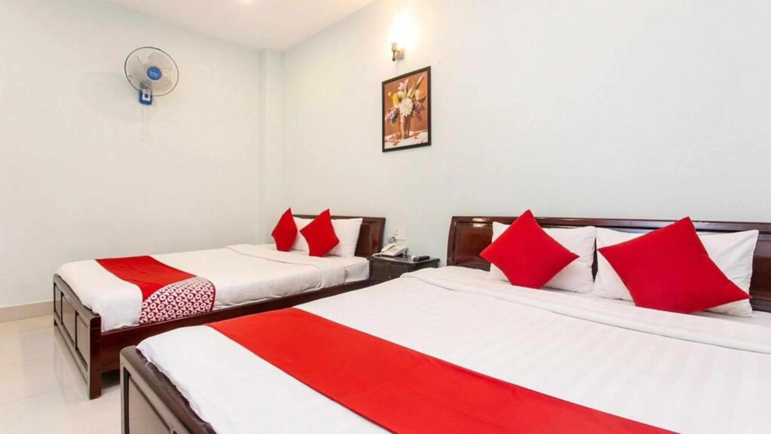 Bed in SKY APARTMENT & HOTEL