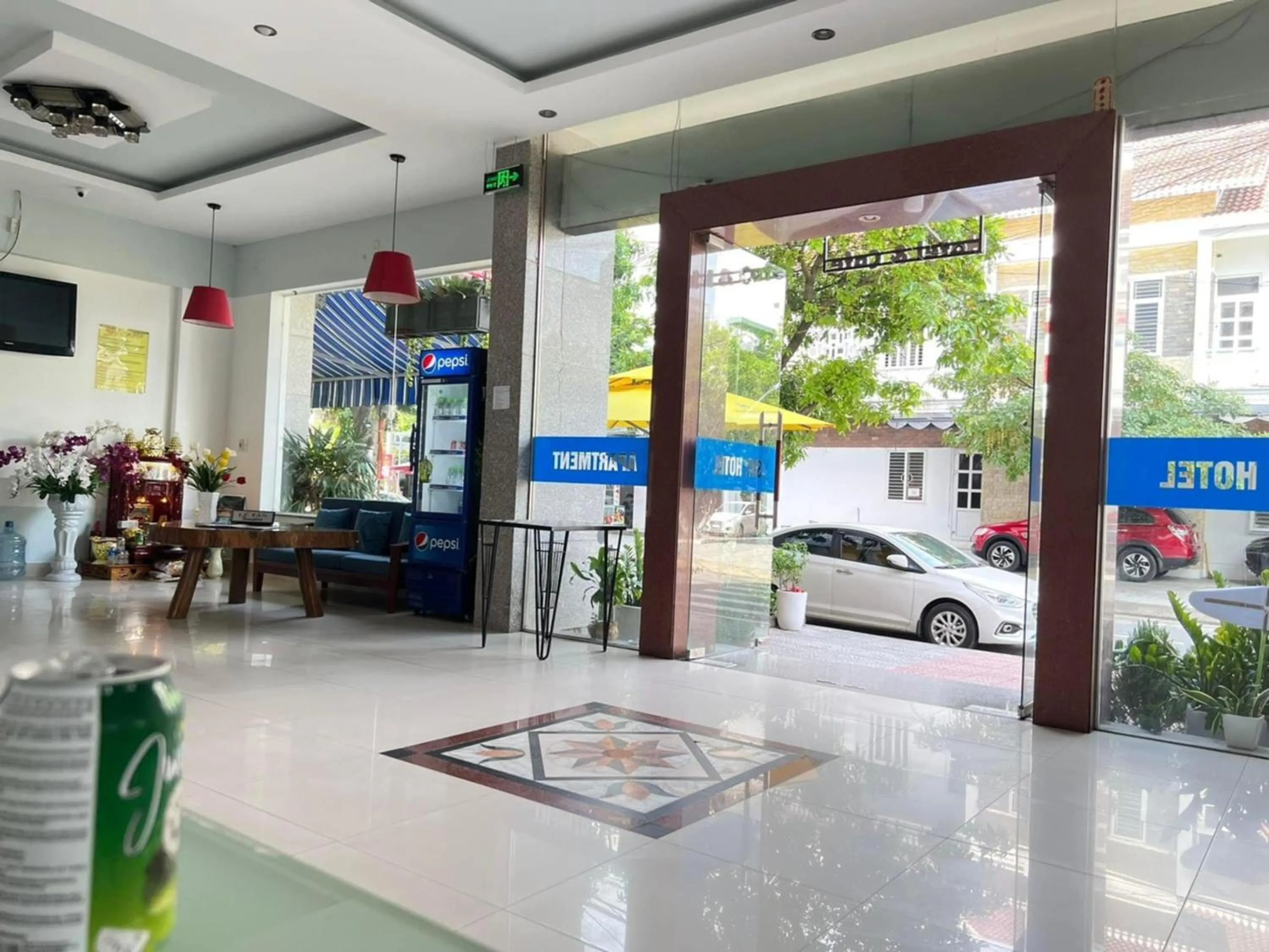 Lobby or reception in SKY APARTMENT & HOTEL