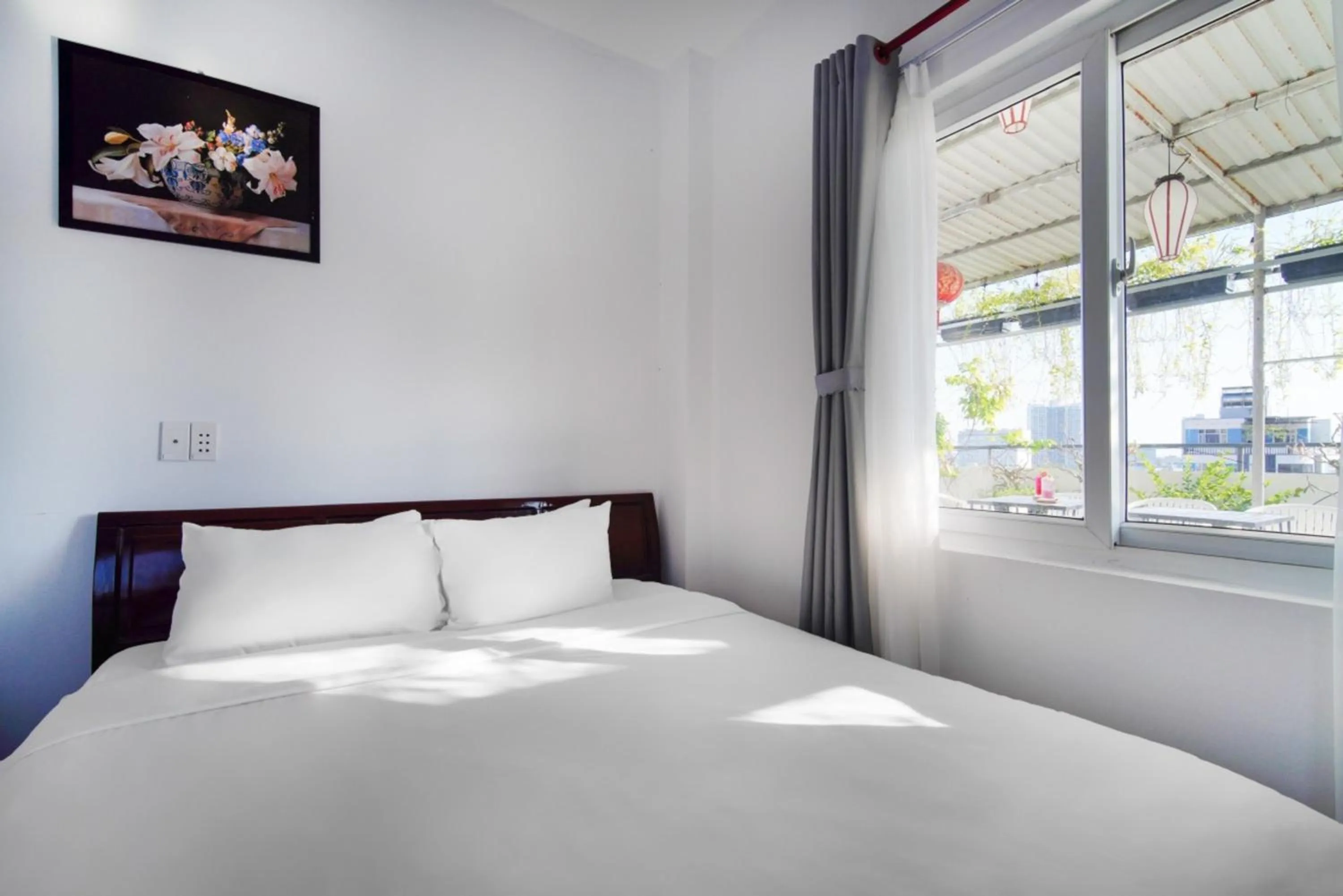 Bed in SKY APARTMENT & HOTEL