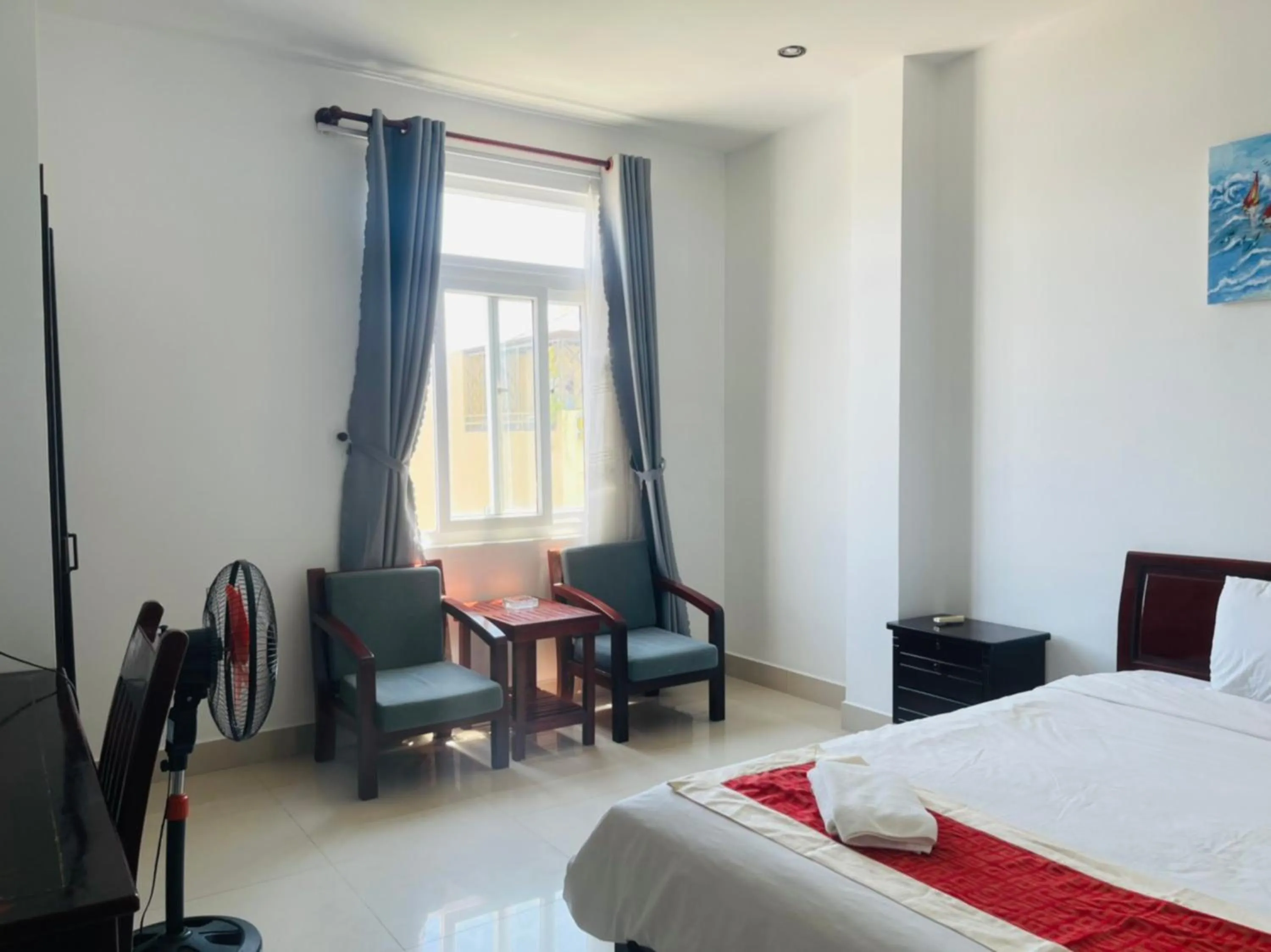 Bed in SKY APARTMENT & HOTEL