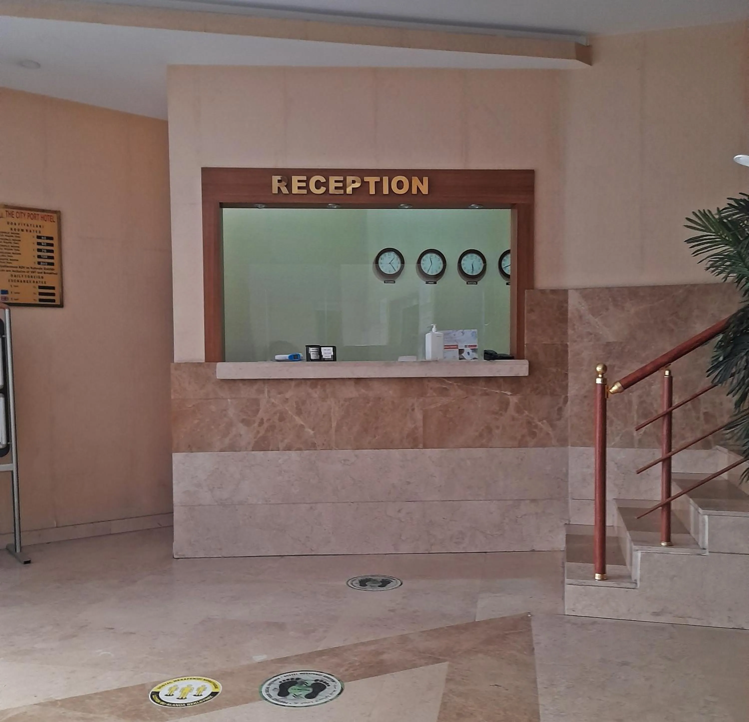 Lobby or reception in The City Port Hotel