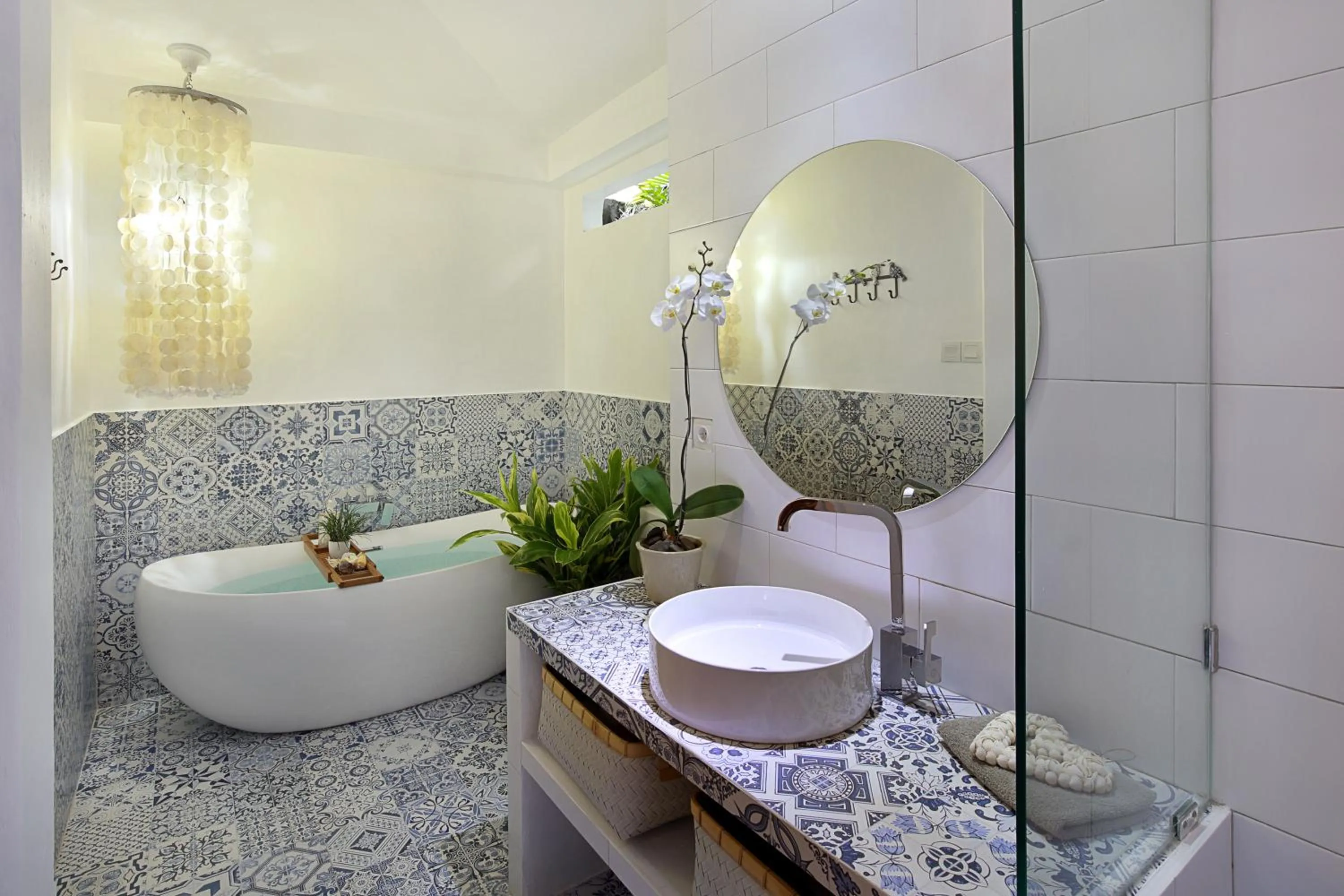 Bathroom in Villa Elleo