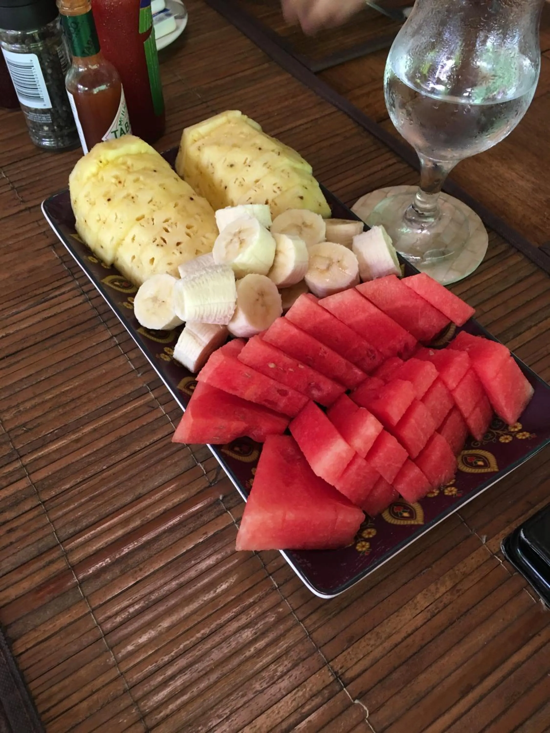 Food close-up in Villa Elleo