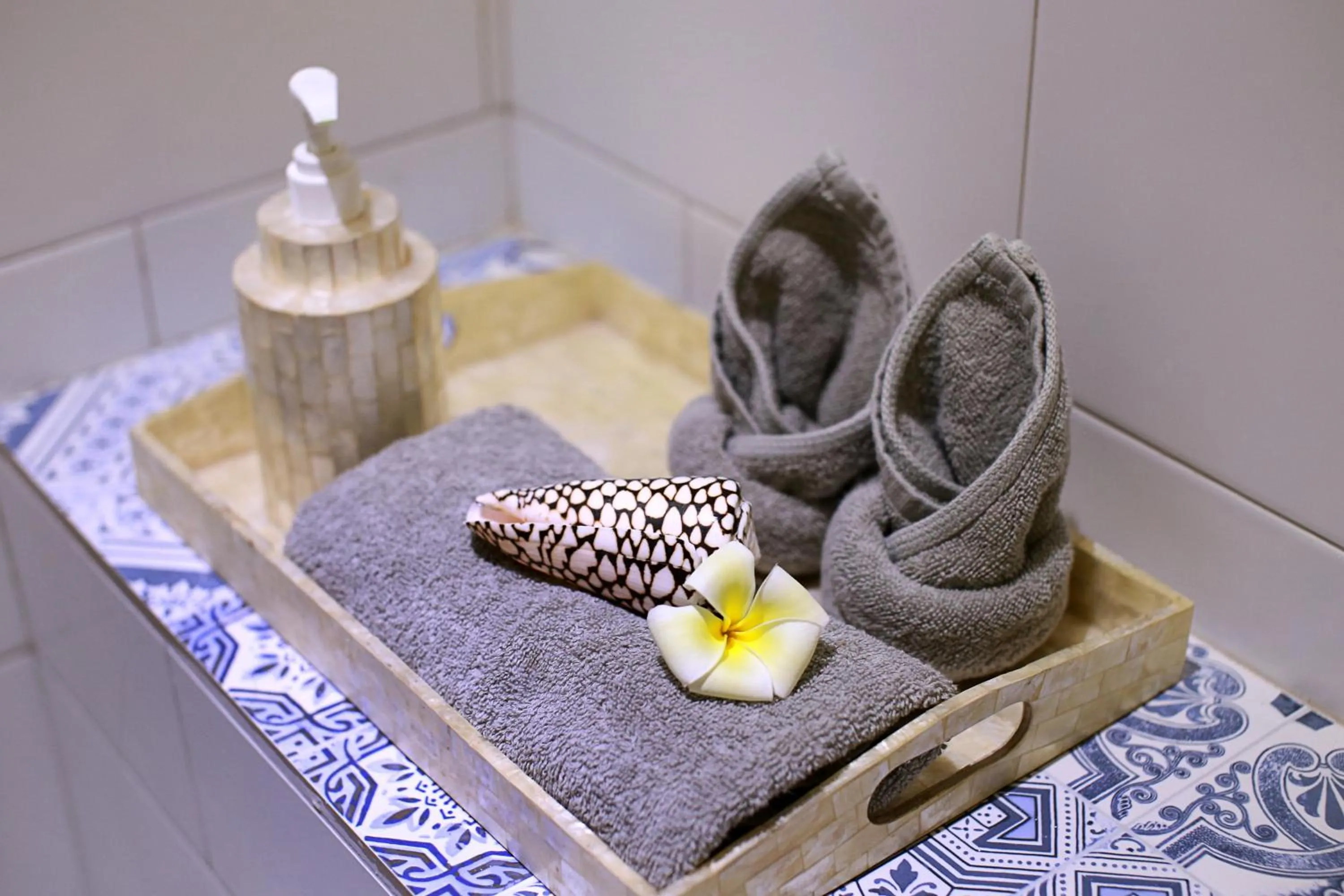 Decorative detail in Villa Elleo