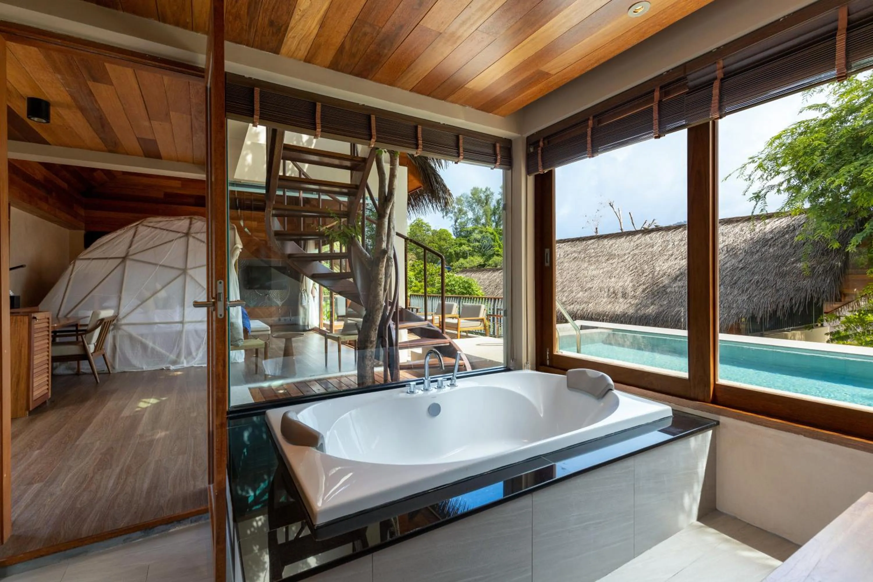 Bath in Irene Pool Villa Resort, Koh Lipe