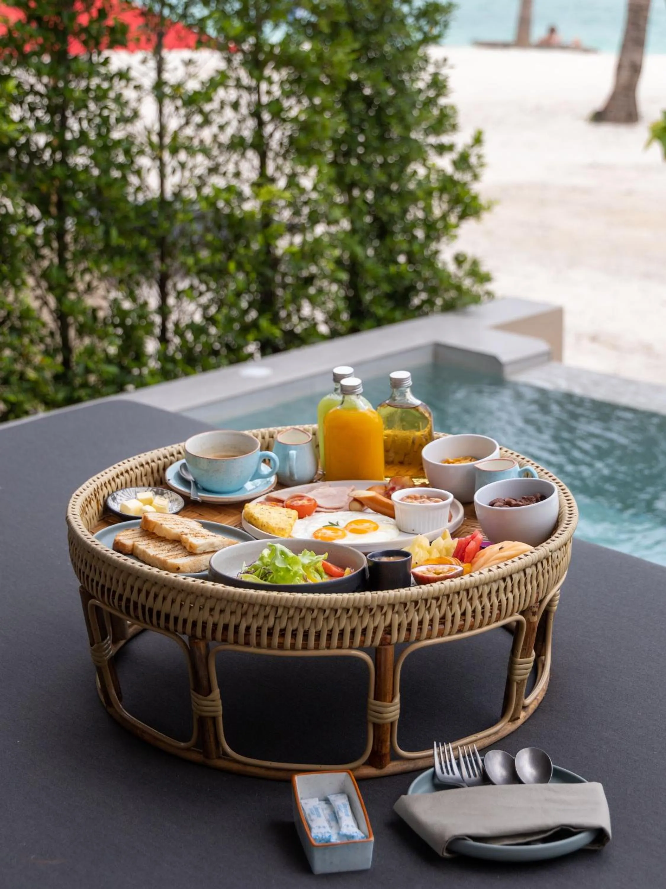 Breakfast in Irene Pool Villa Resort, Koh Lipe