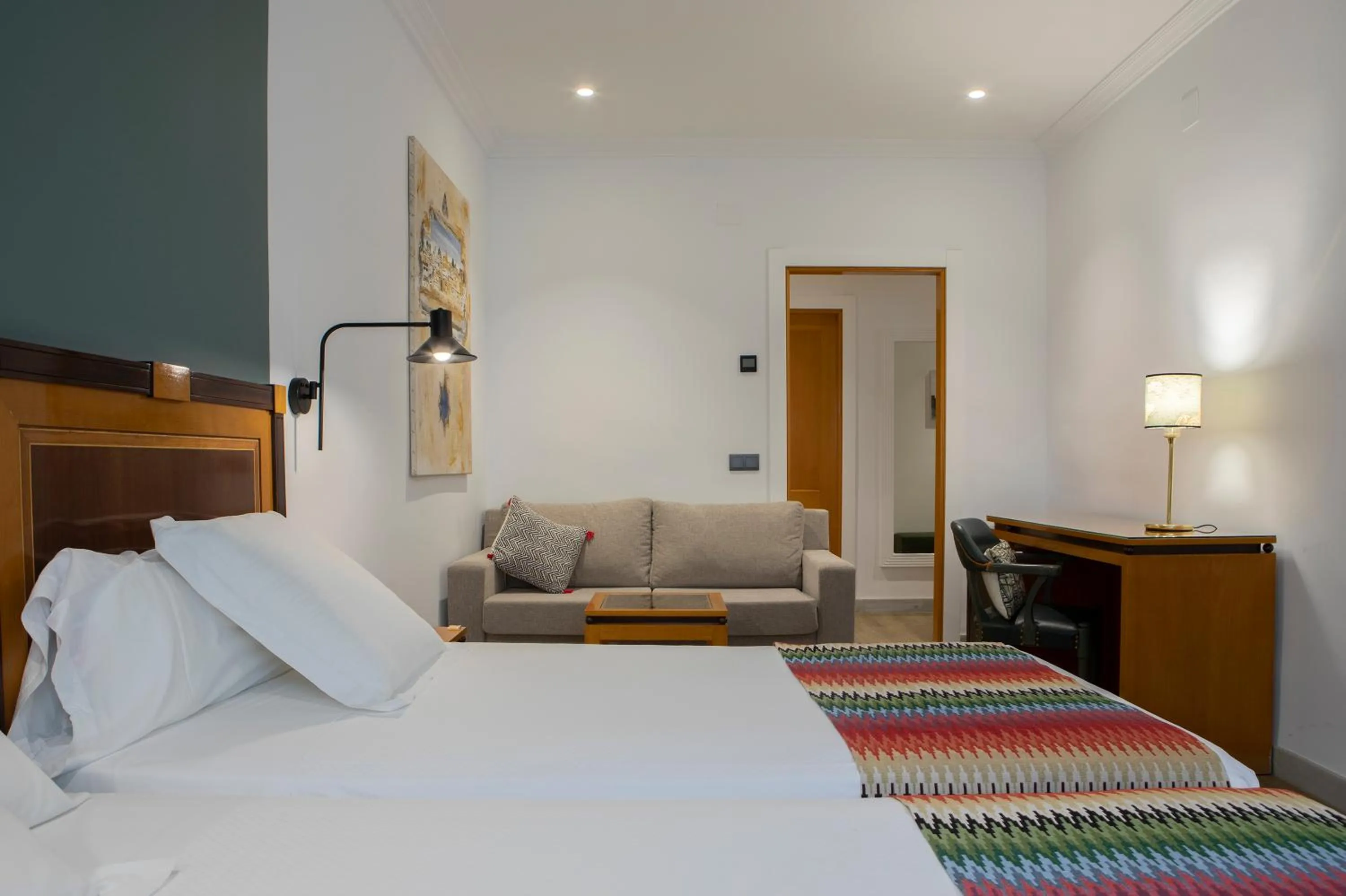 Bed in Hotel Don Curro