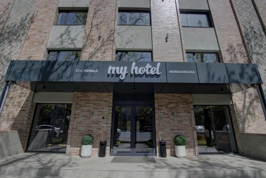 Property building in My Hotel Bishkek