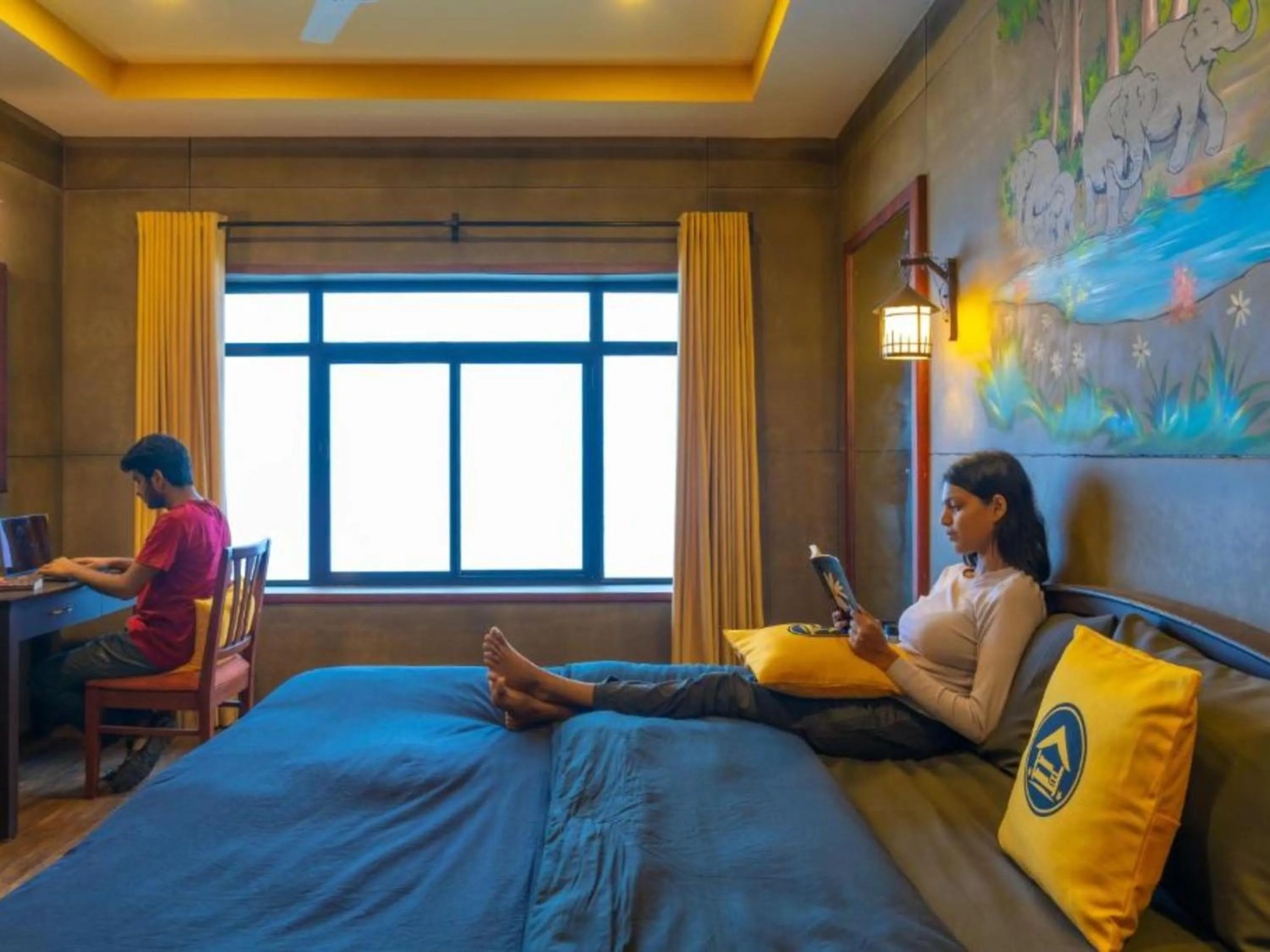 Bed in The Hosteller Munnar