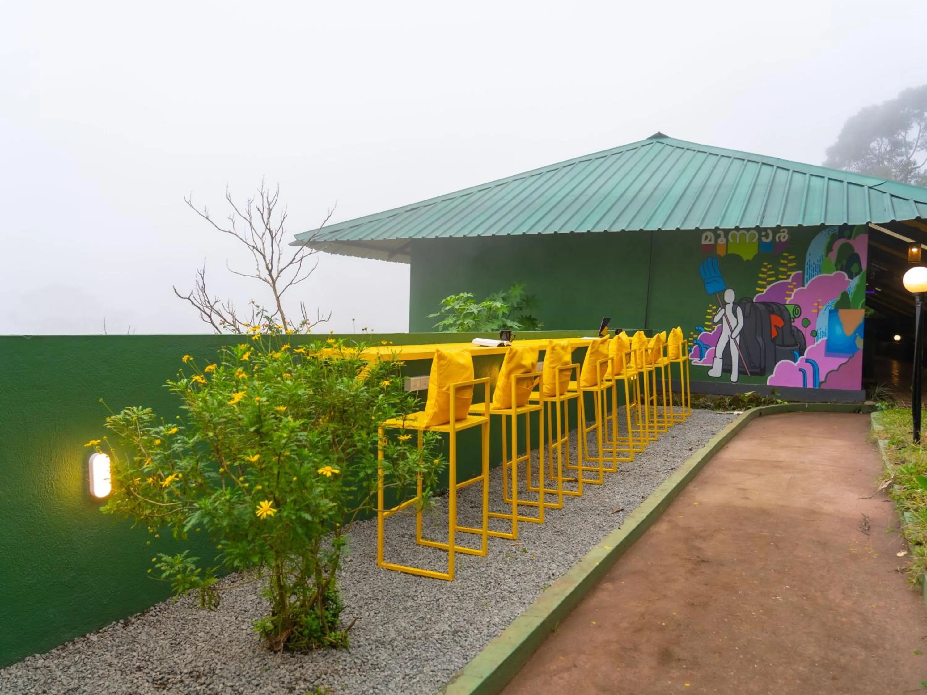 Spring in The Hosteller Munnar