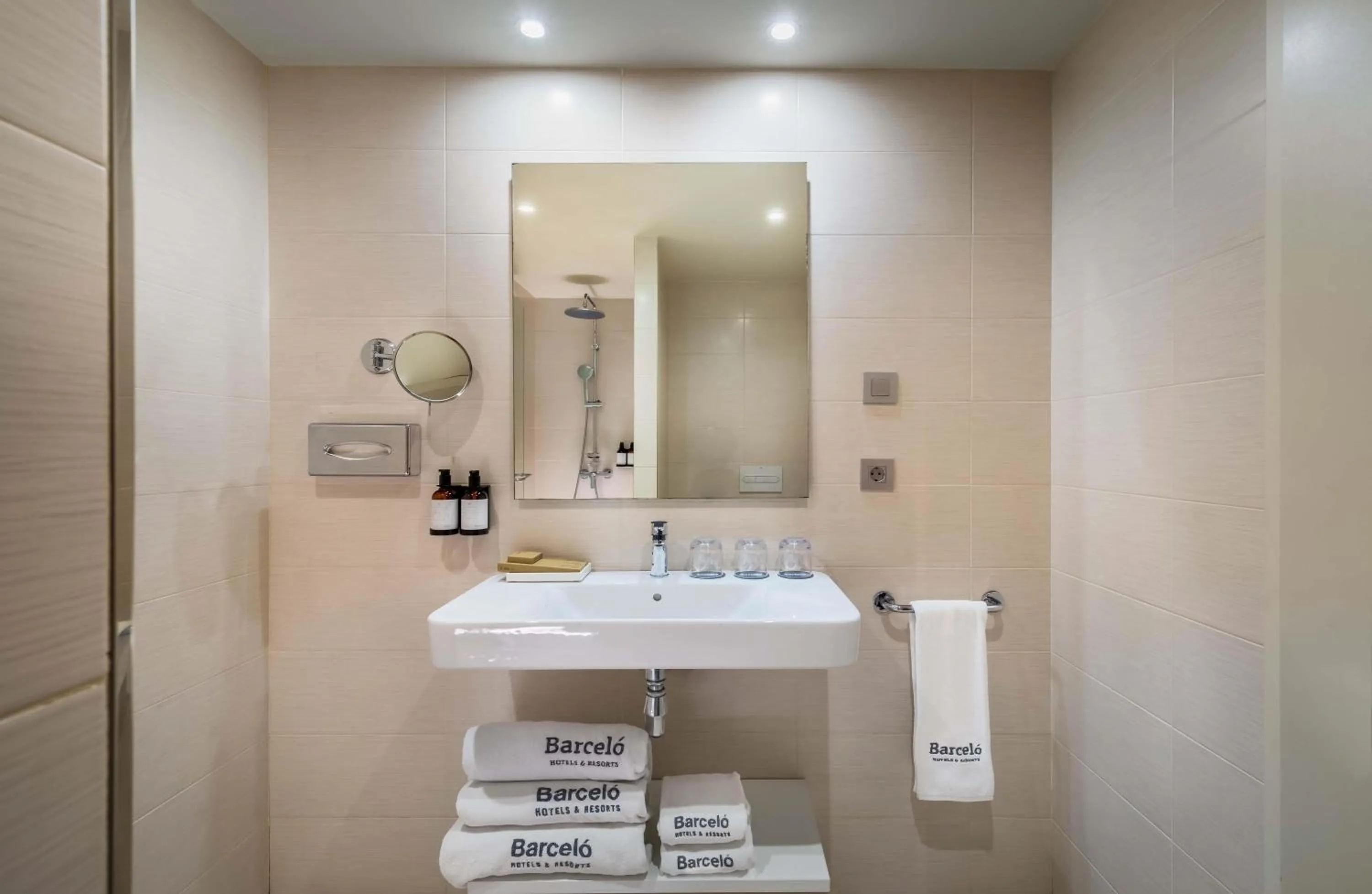 Bathroom in Barceló Bilbao Nervión