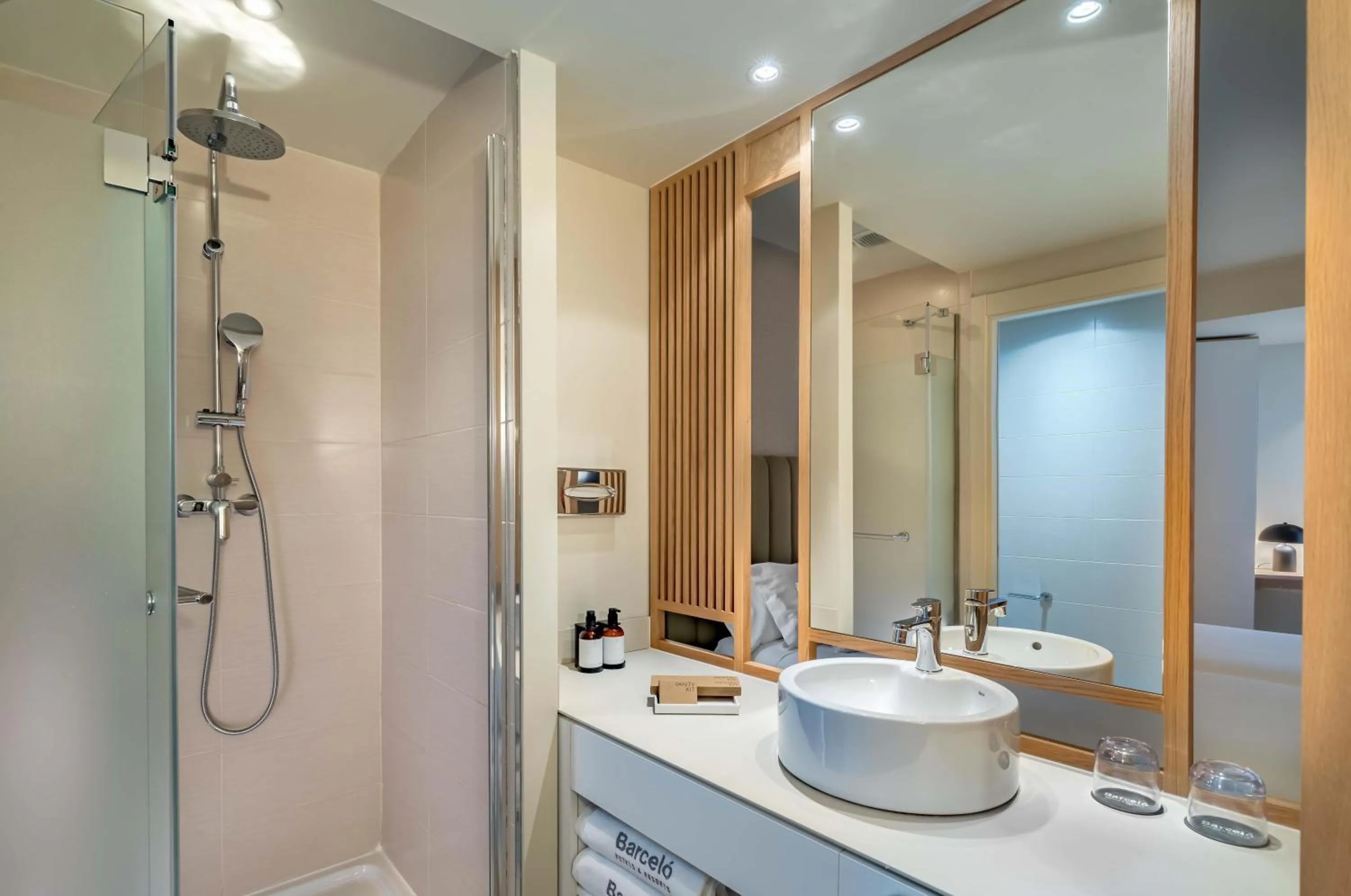 Bathroom in Barceló Bilbao Nervión
