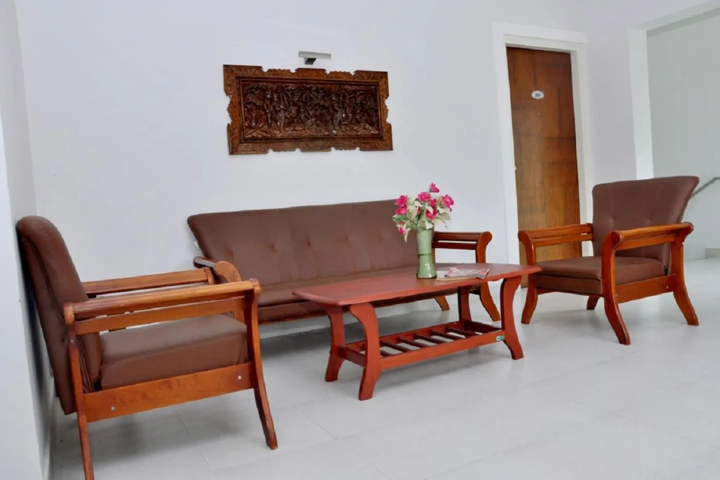Living room, Seating Area in Hotel Palm shore