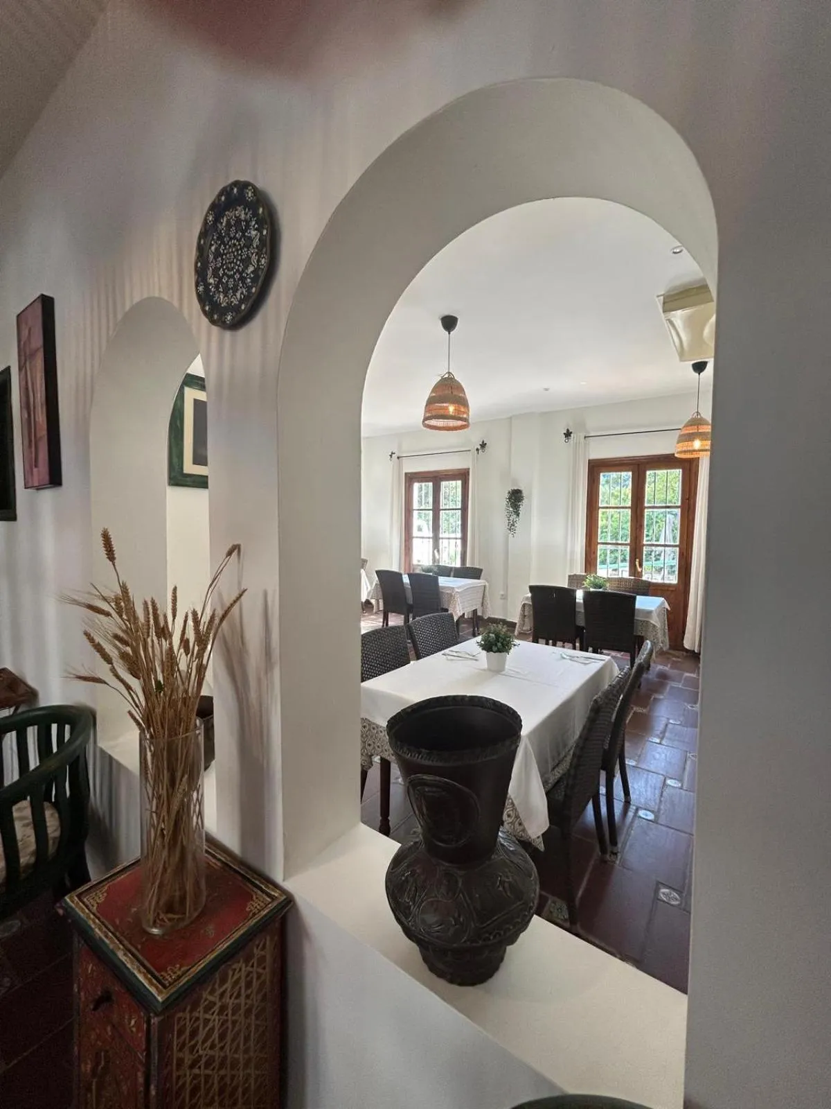 Property building in Hotel Humaina