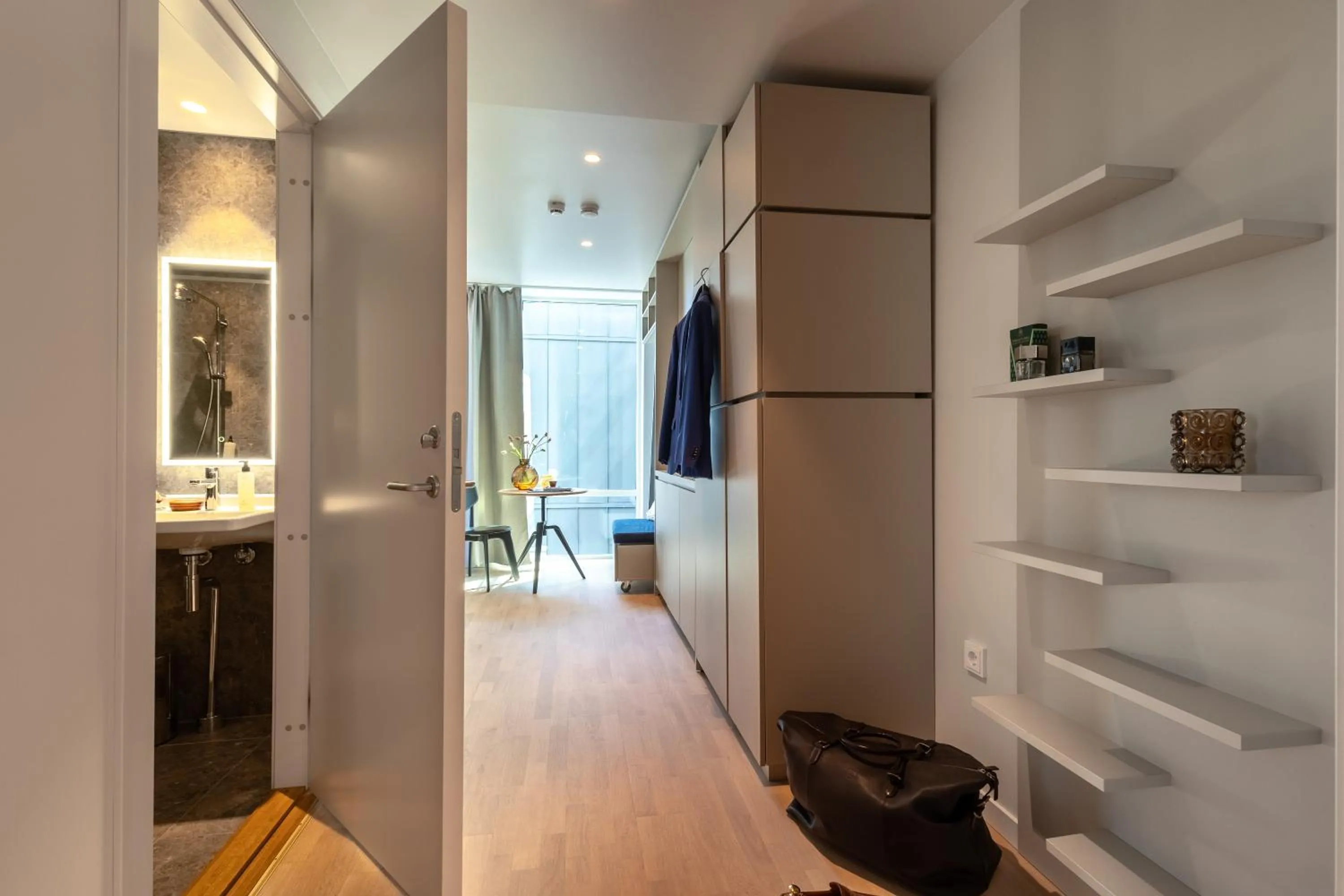 wardrobe in Unity Malmö - A Studio Hotel