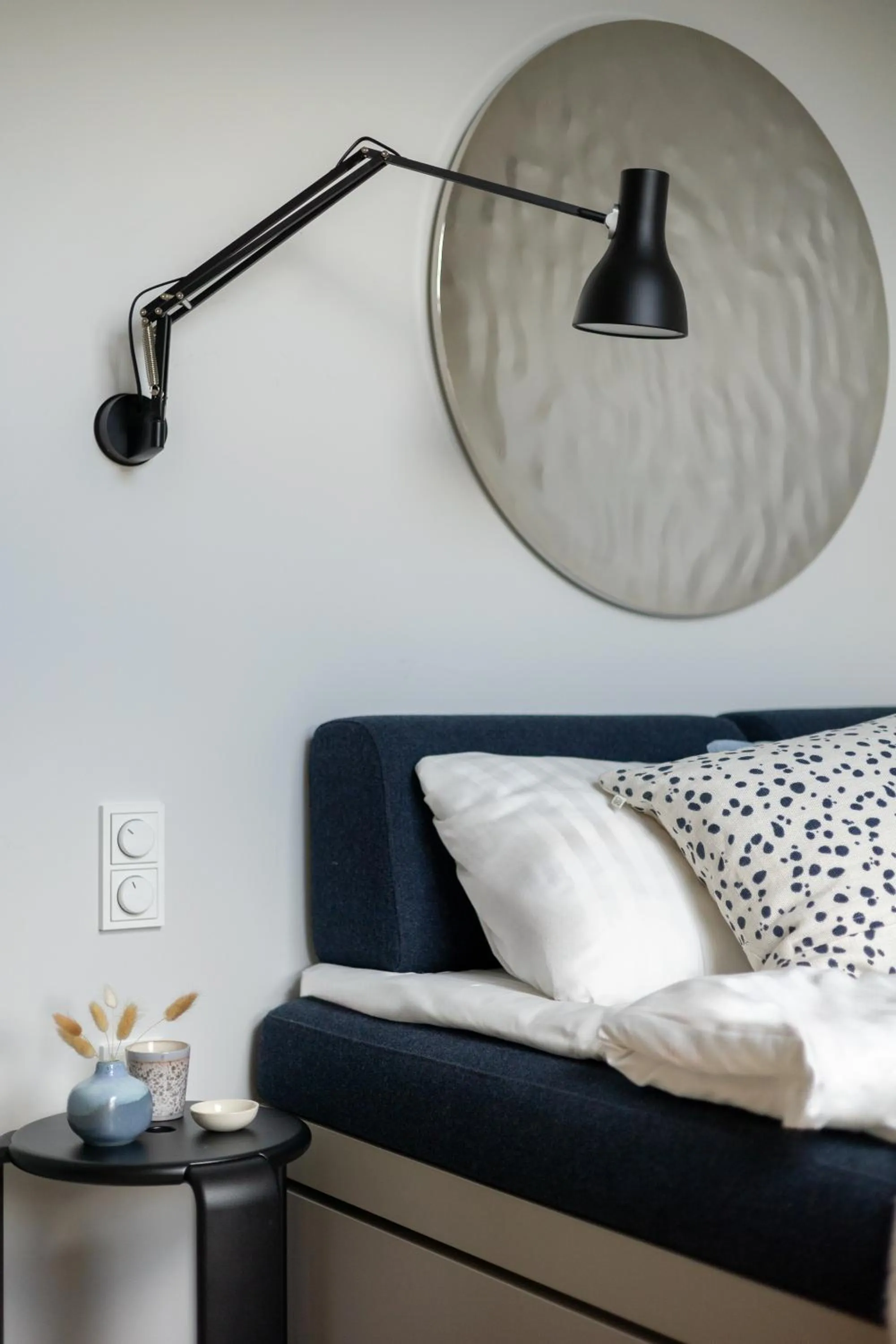 Bedroom, Bed in Unity Malmö - A Studio Hotel