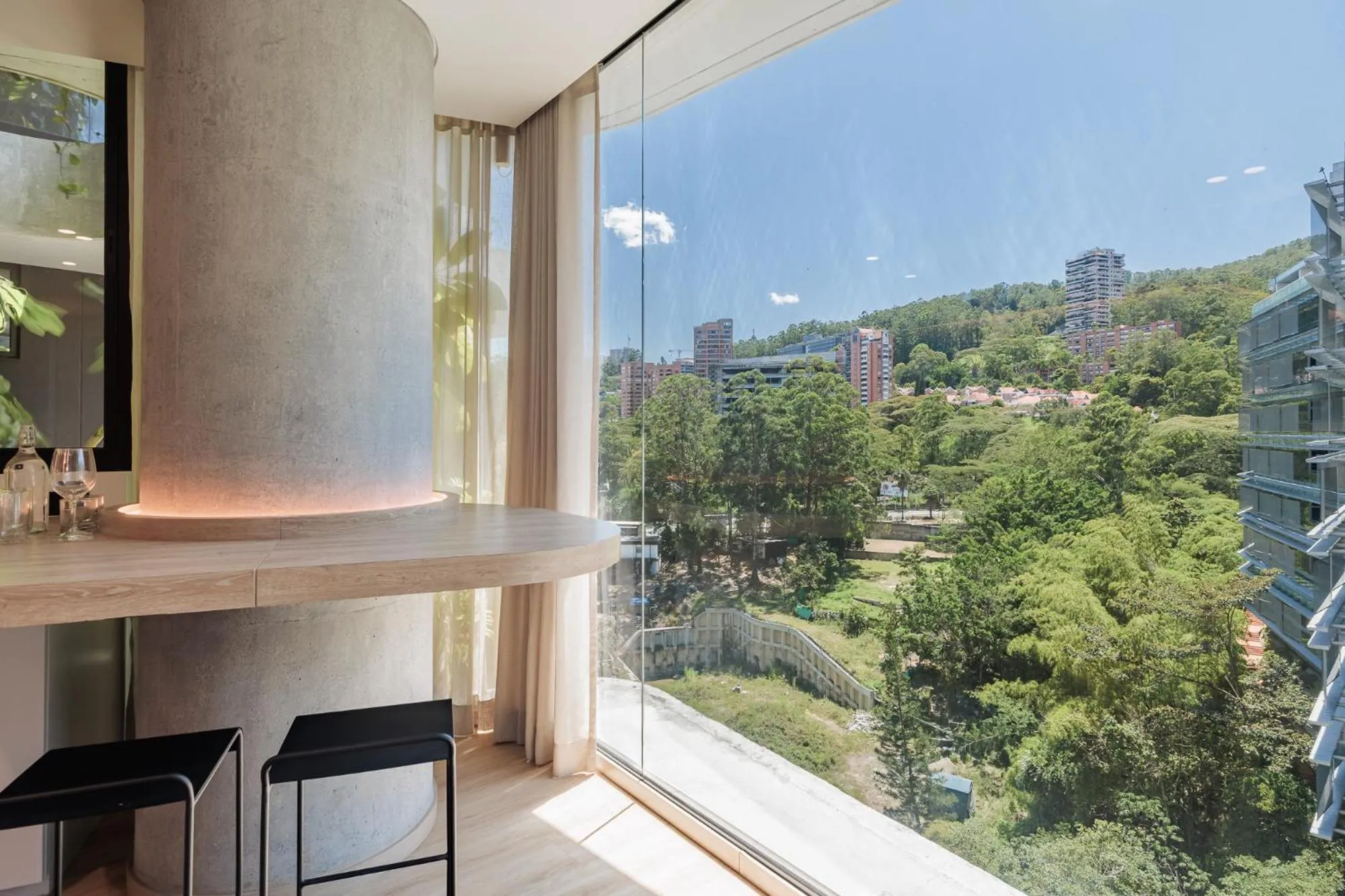 City view in Seissta Medellín