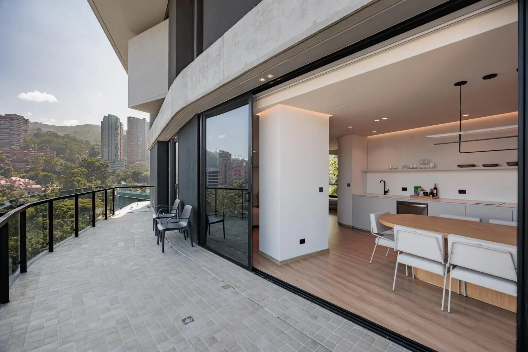 Balcony/Terrace in Seissta Medellín