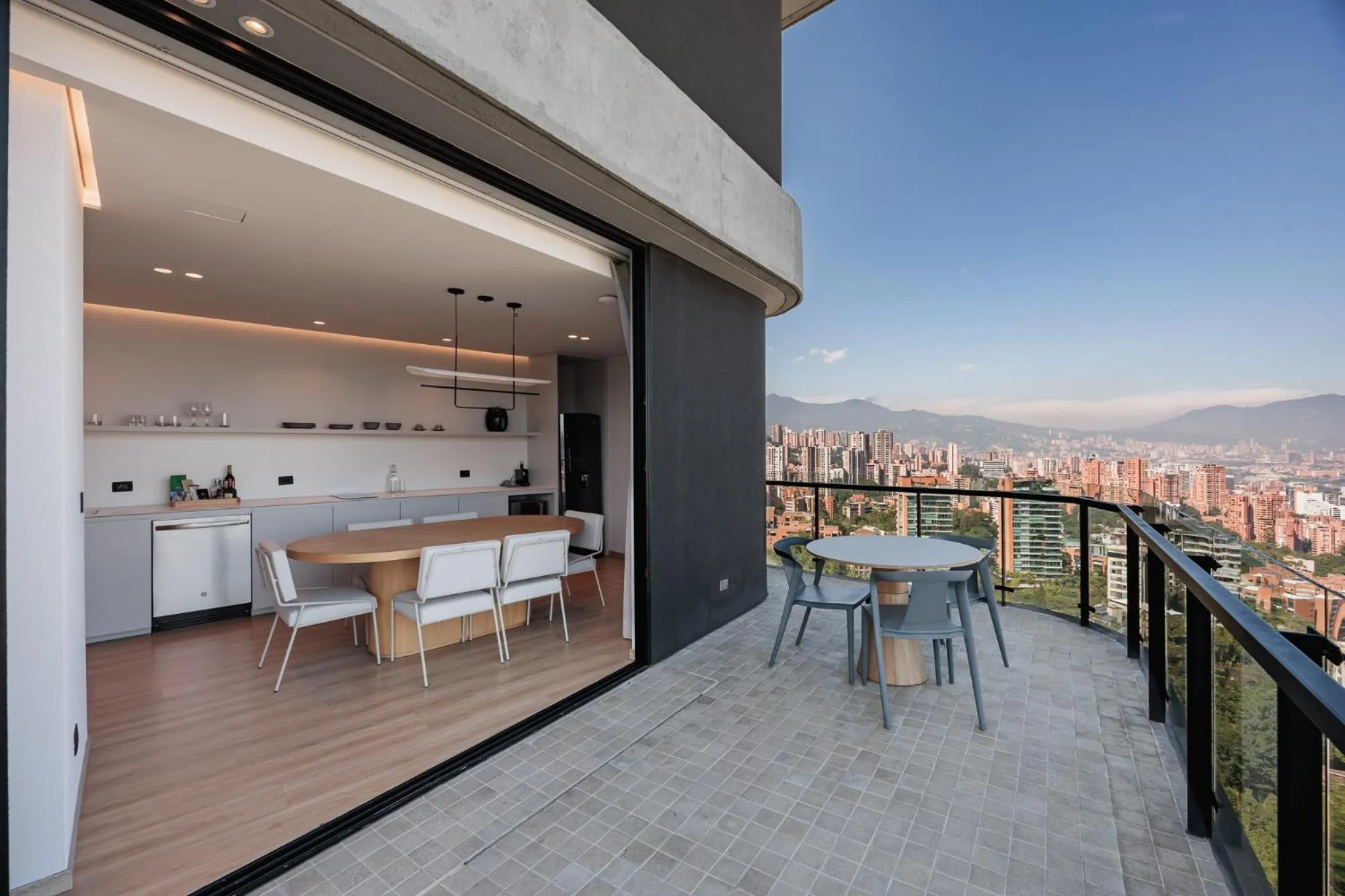 Balcony/Terrace in Seissta Medellín