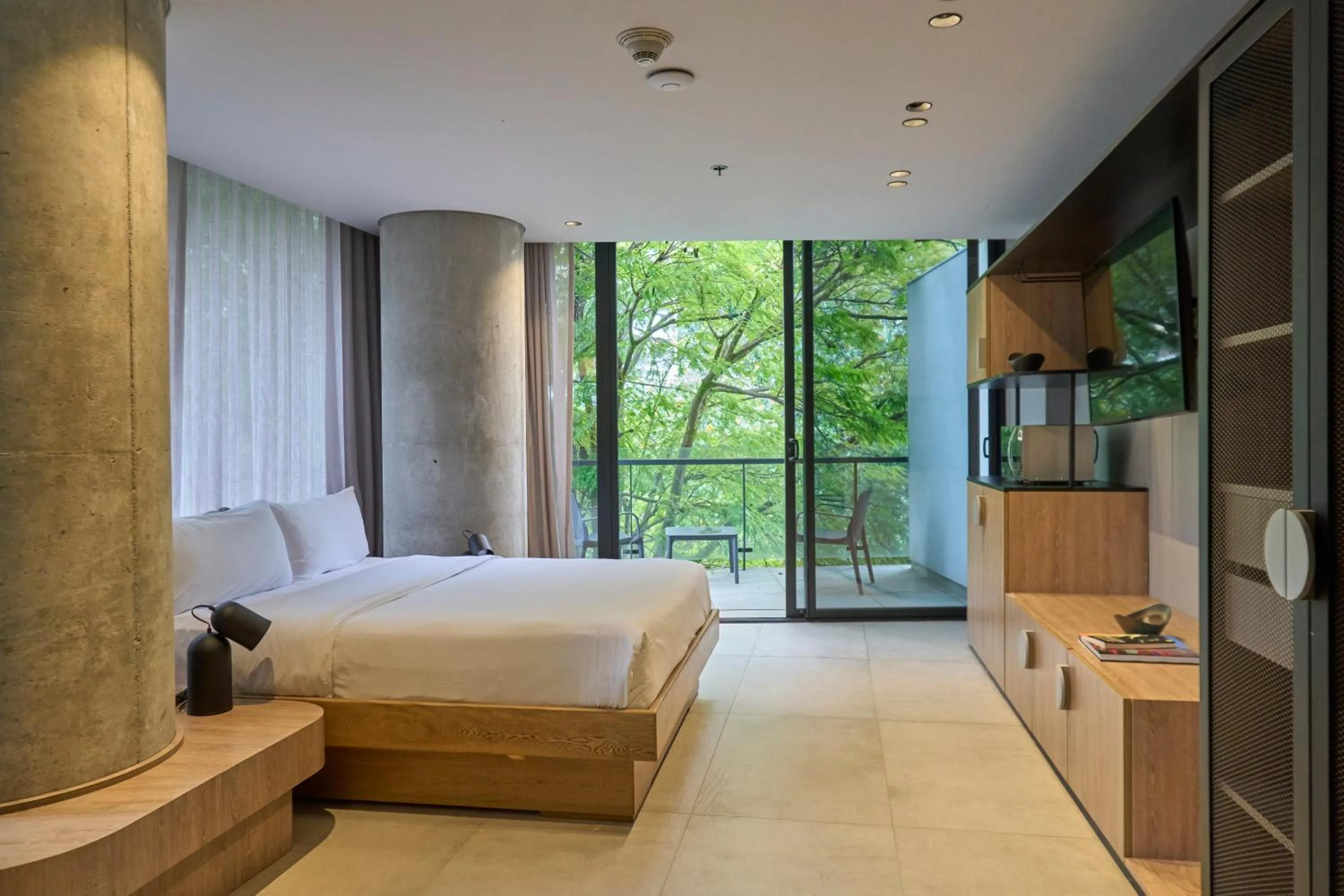 Bedroom, Bed in Seissta Medellín