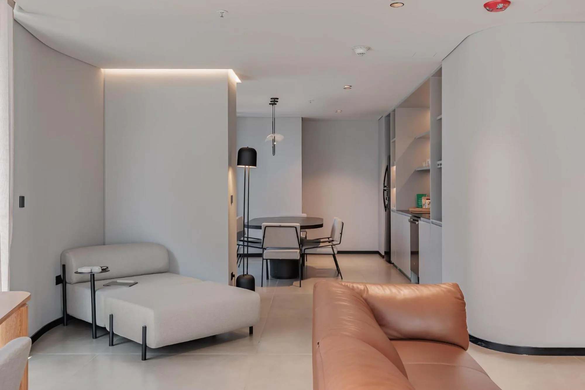 Kitchen or kitchenette, Bed in Seissta Medellín