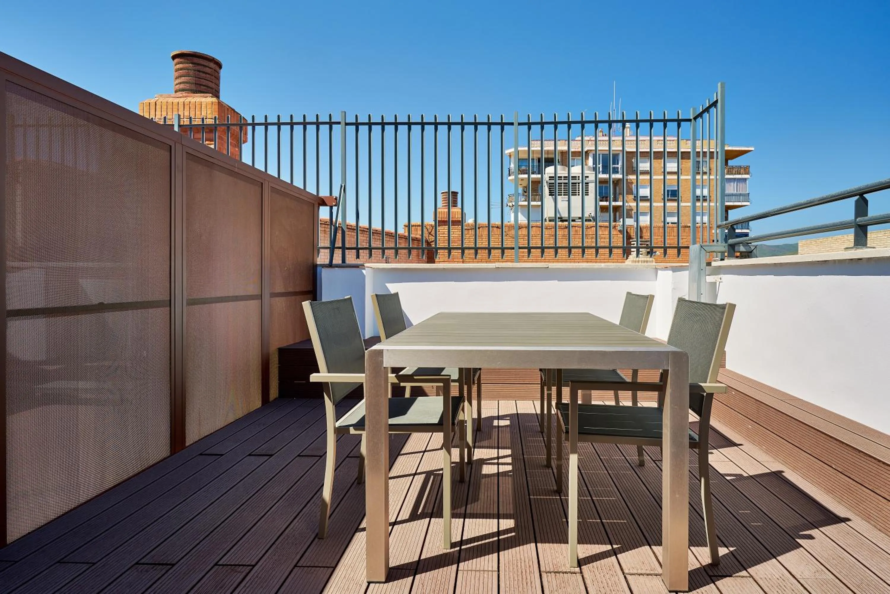 Patio in Eurostars Astoria