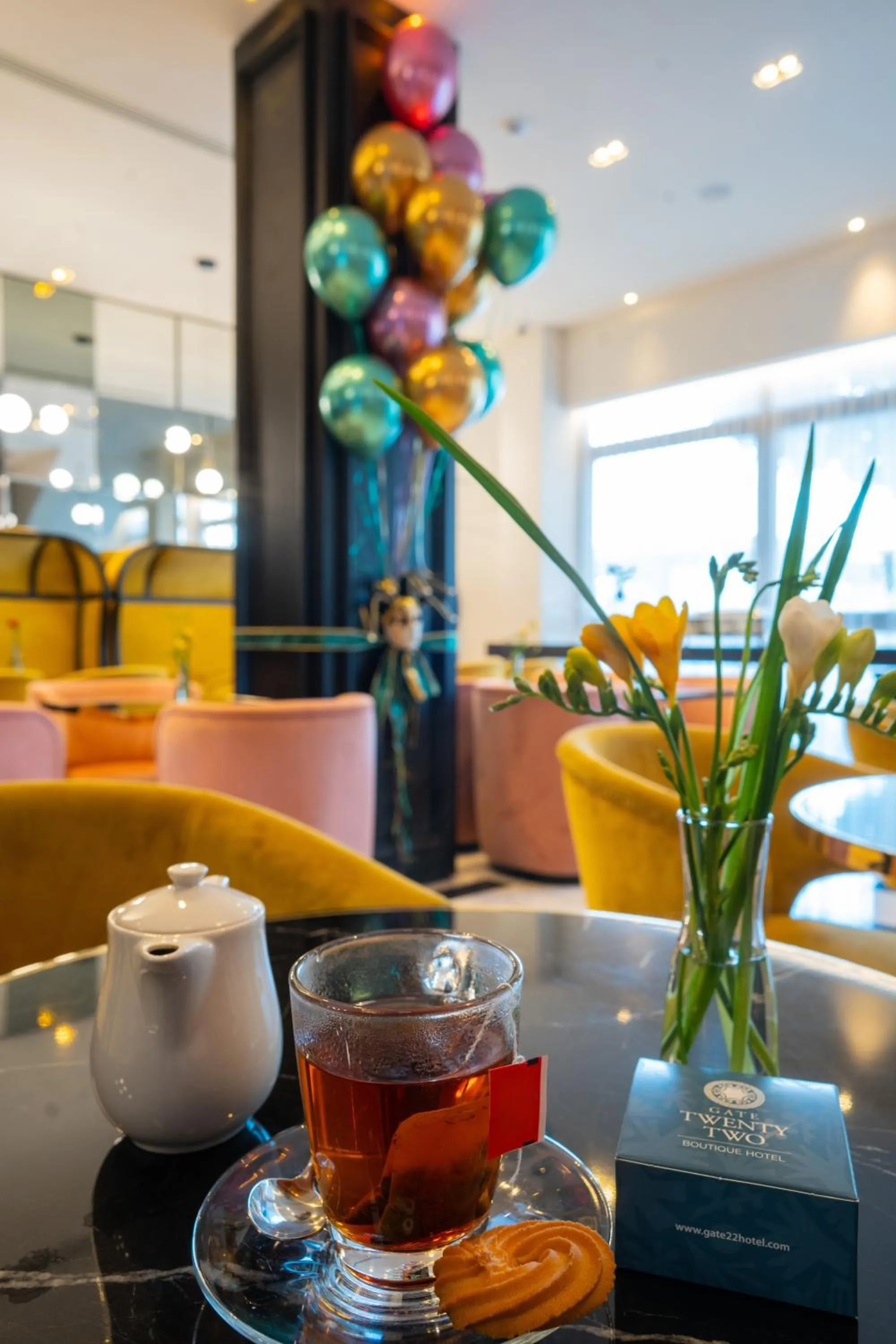 Restaurant/places to eat in Gate Twenty Two Boutique Hotel