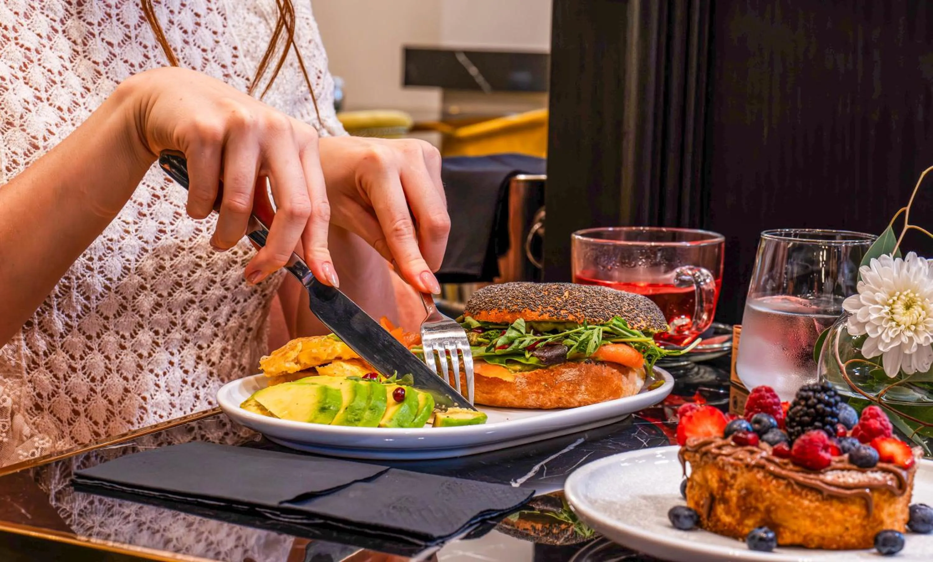 Restaurant/places to eat in Gate Twenty Two Boutique Hotel