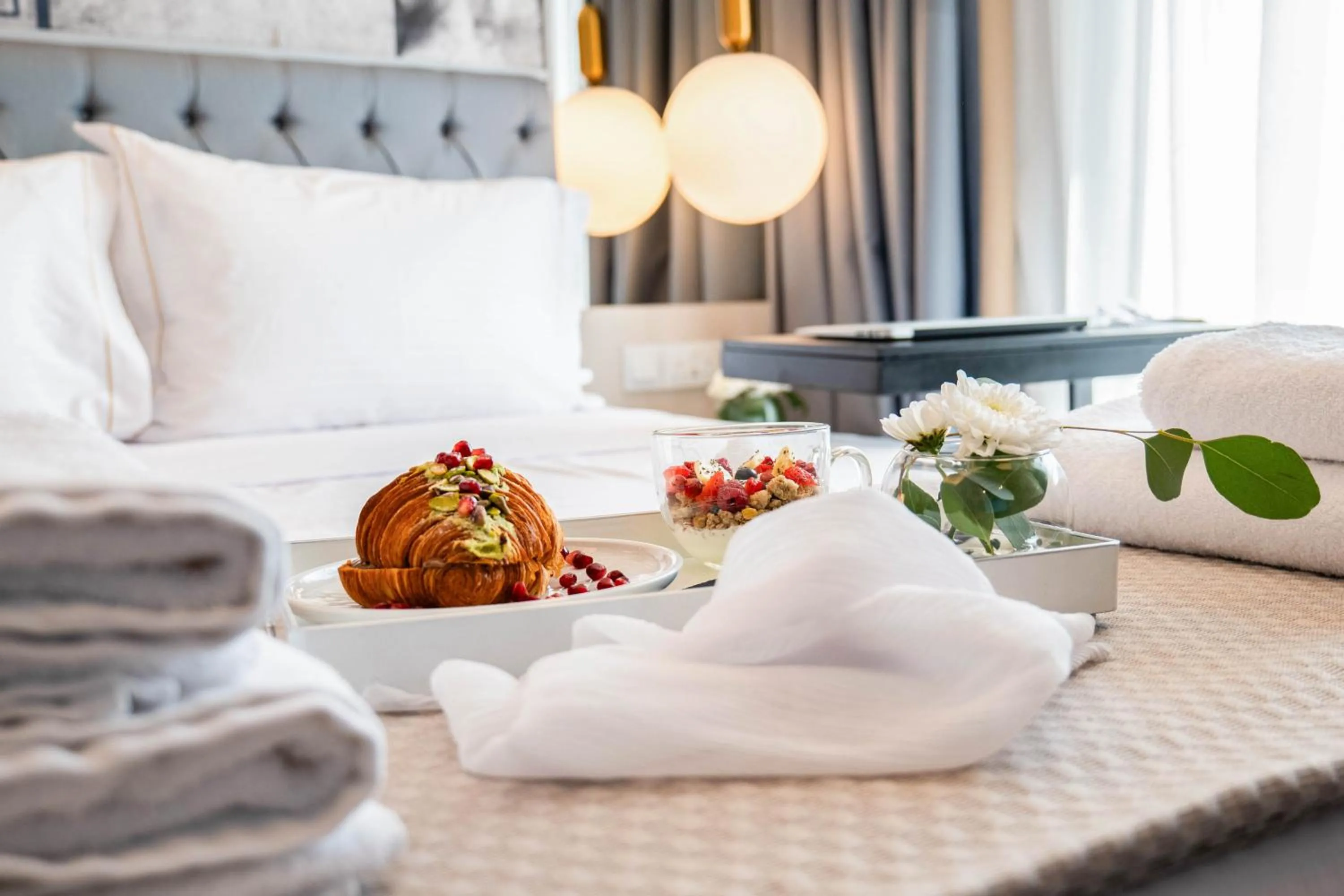 Bed in Gate Twenty Two Boutique Hotel