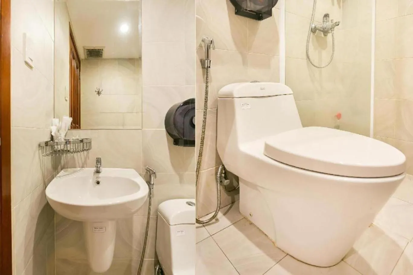 Shower in Nu Hotel - 18 Bui Vien Walkstreet