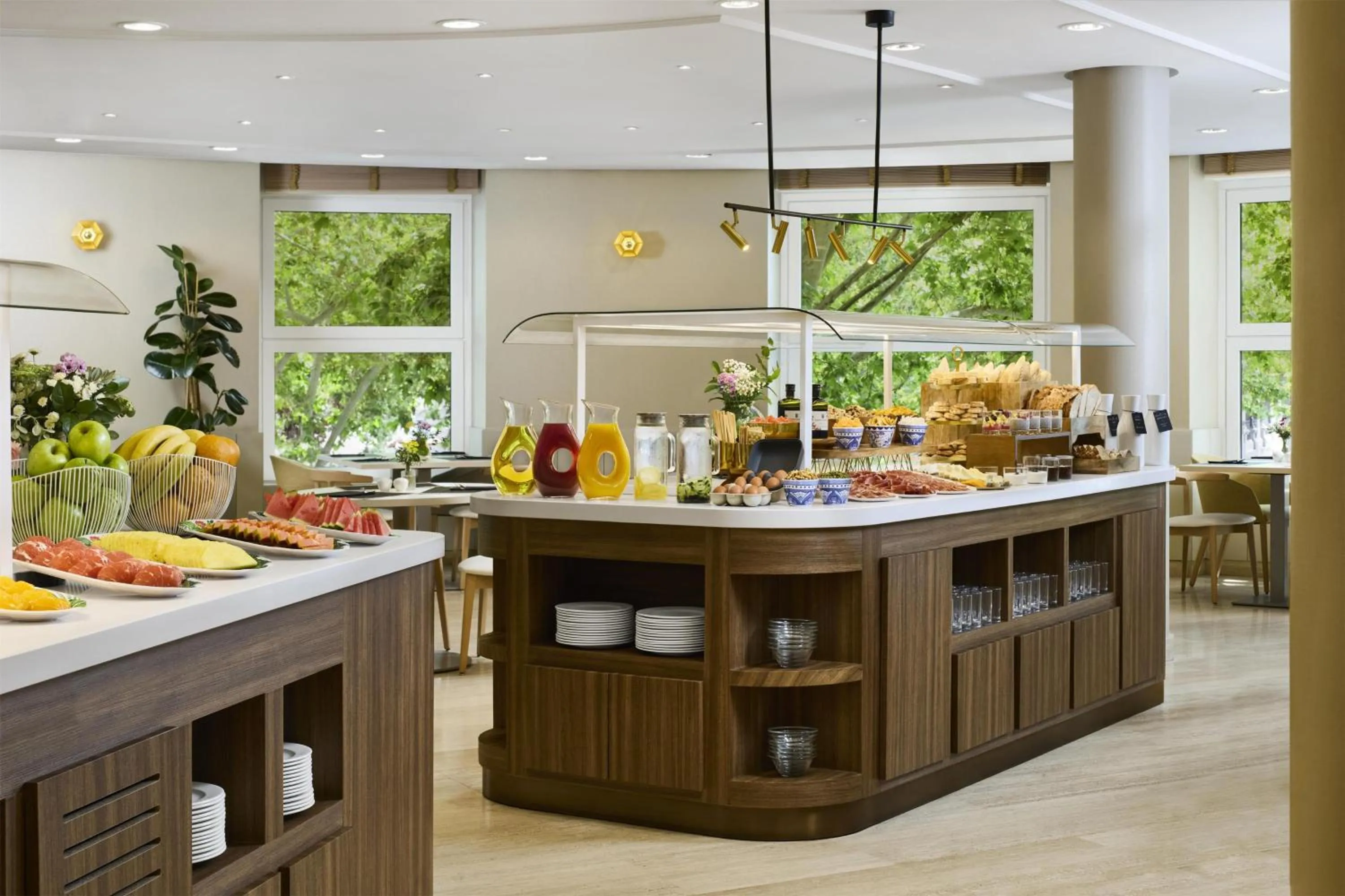 Breakfast in NH Madrid Nacional