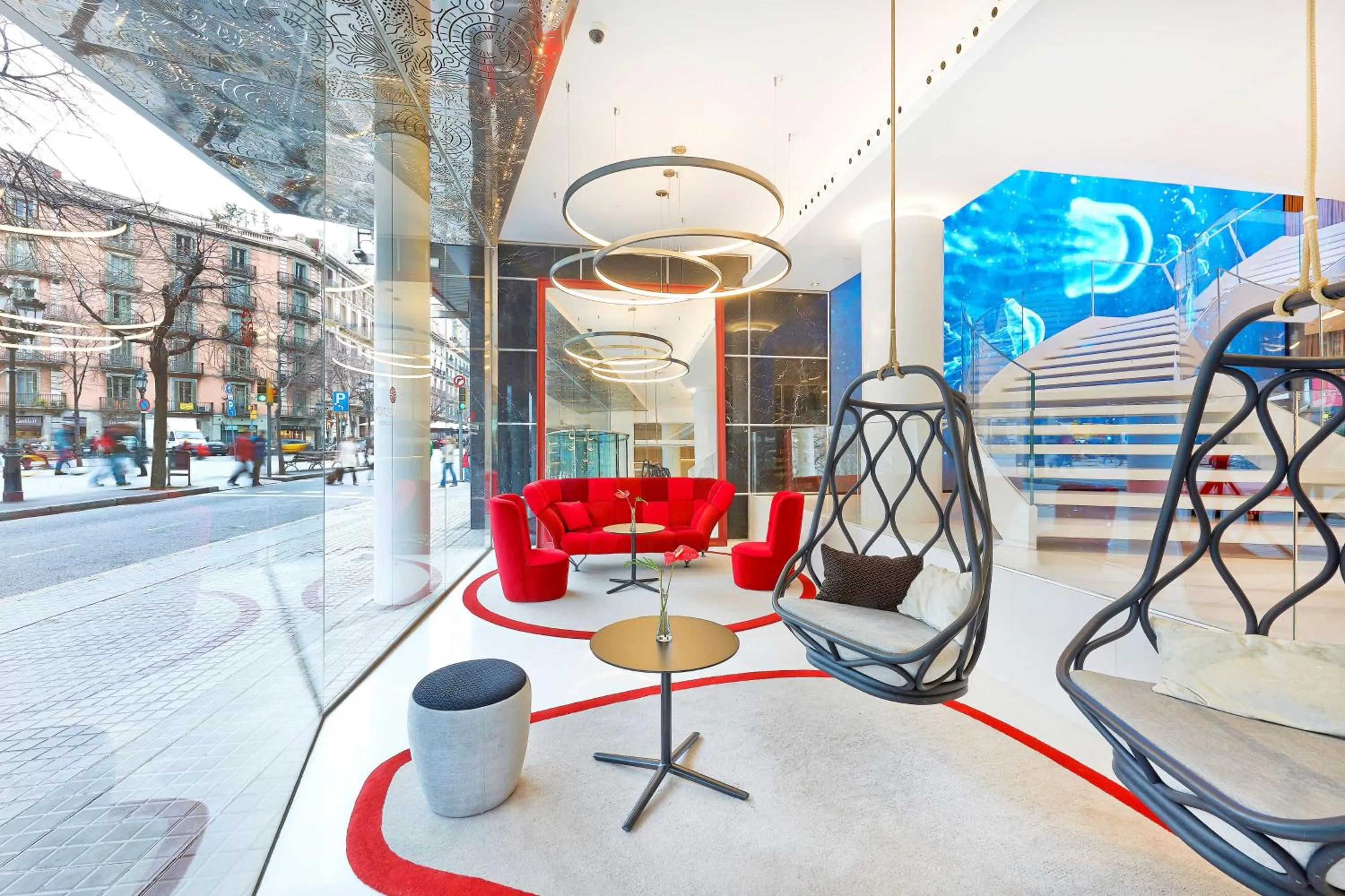 Lobby or reception in NH Collection Barcelona Gran Hotel Calderon