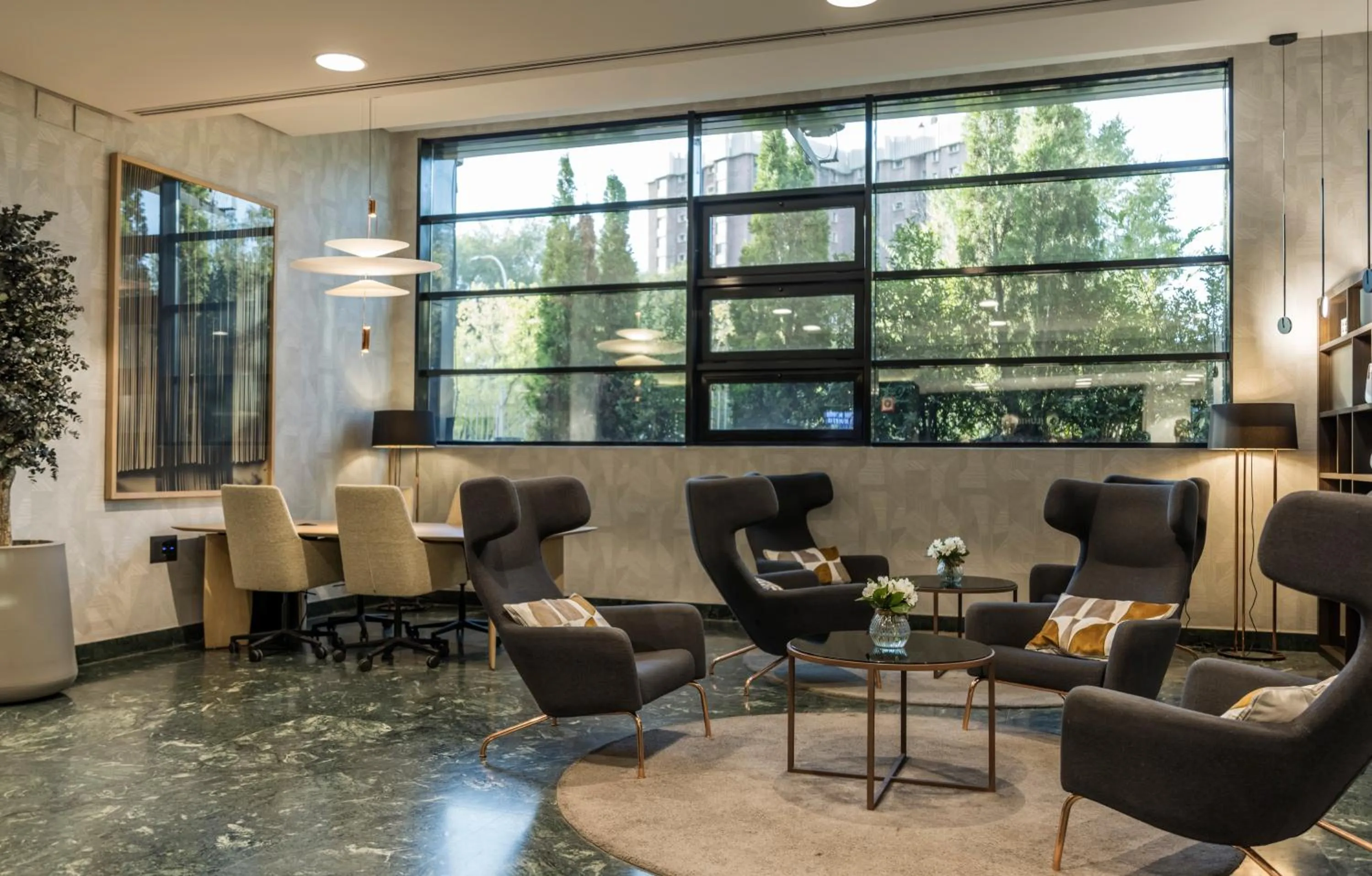 Seating area in Ilunion Pio XII