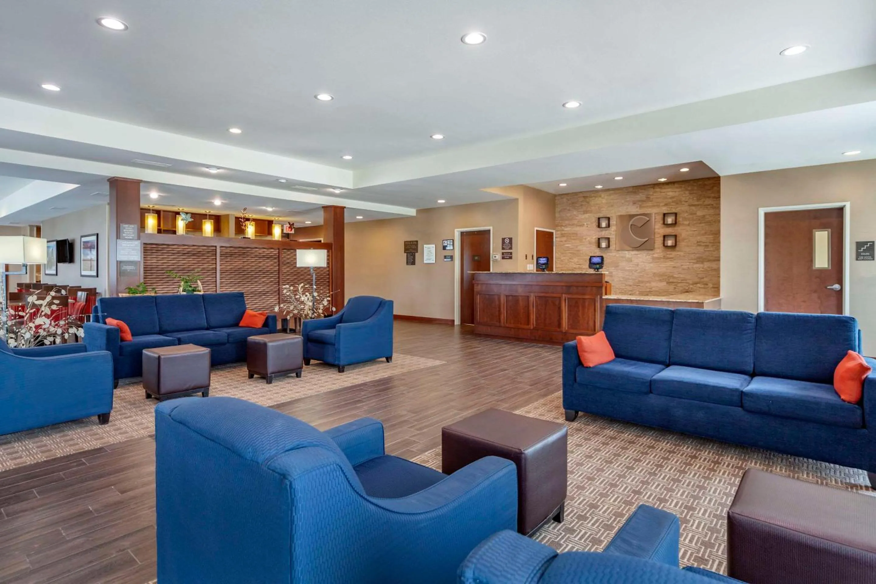 Lobby or reception in Comfort Inn & Suites Avera Southwest
