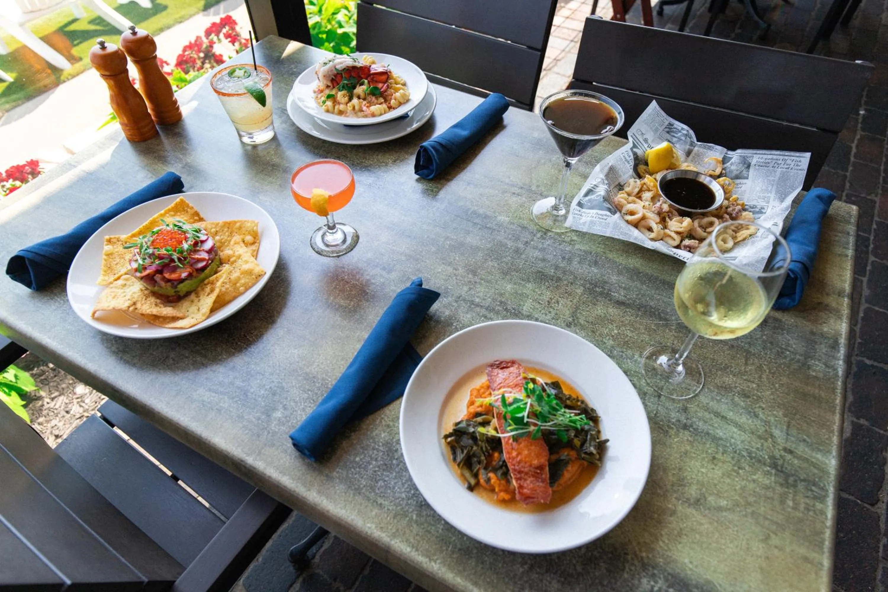 Patio in The Inn at Harbor Shores