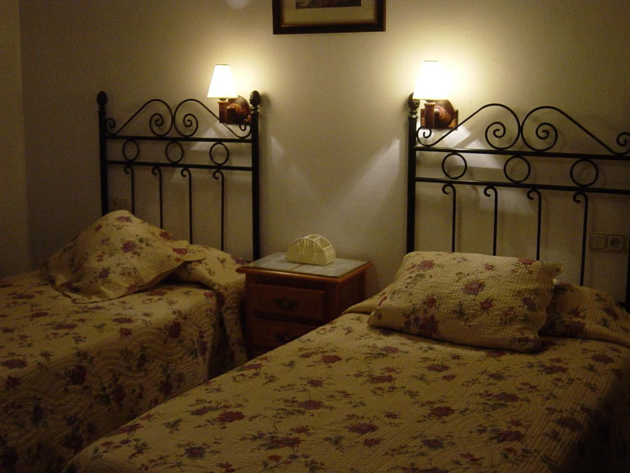 Bed in Hostal Colon Antequera