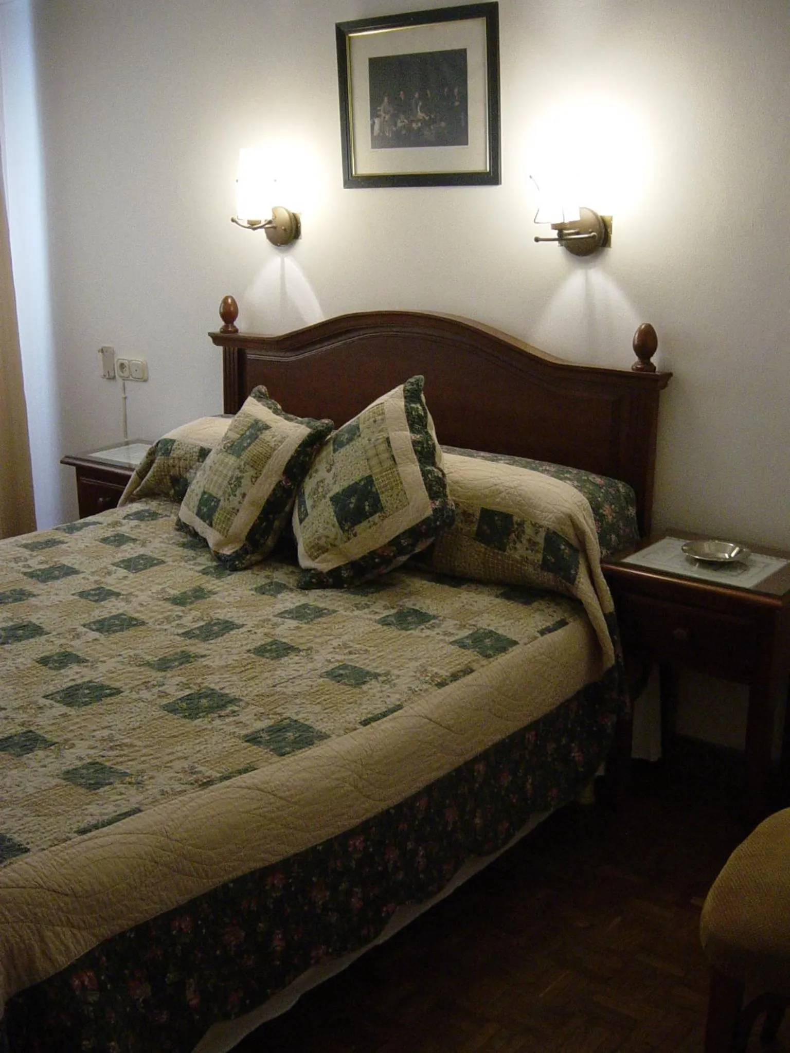 Bed in Hostal Colon Antequera