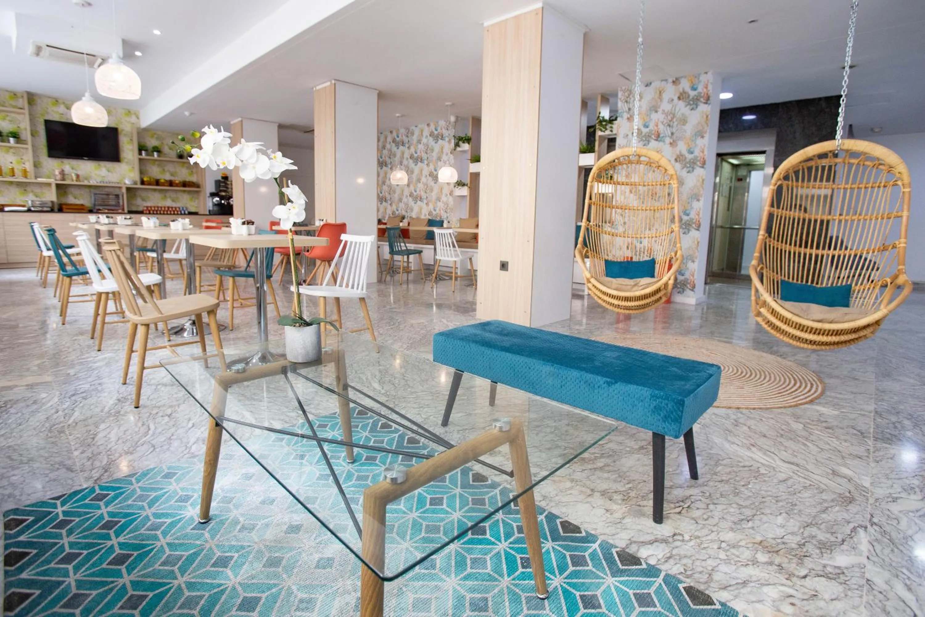 Lobby or reception in Soho Boutique Bahía Málaga