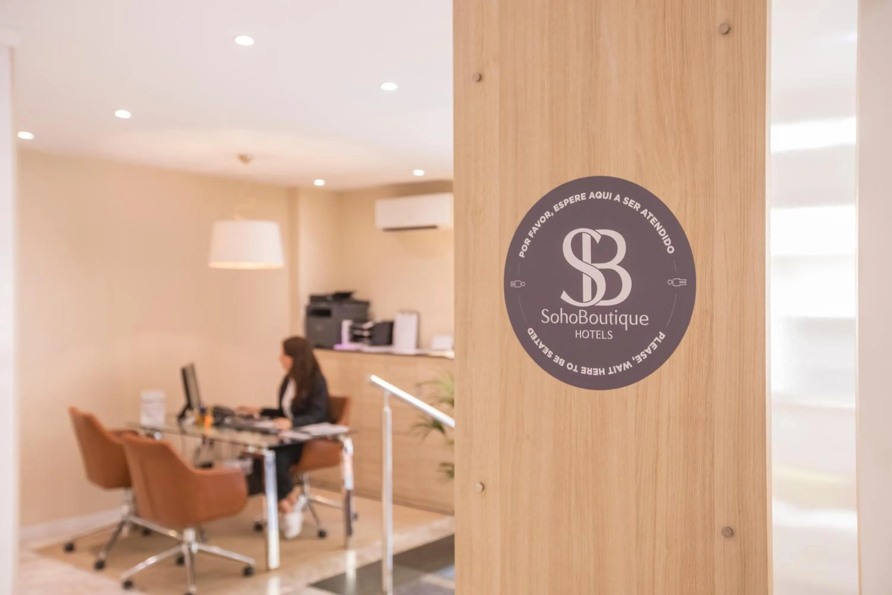 Lobby or reception in Soho Boutique Bahía Málaga