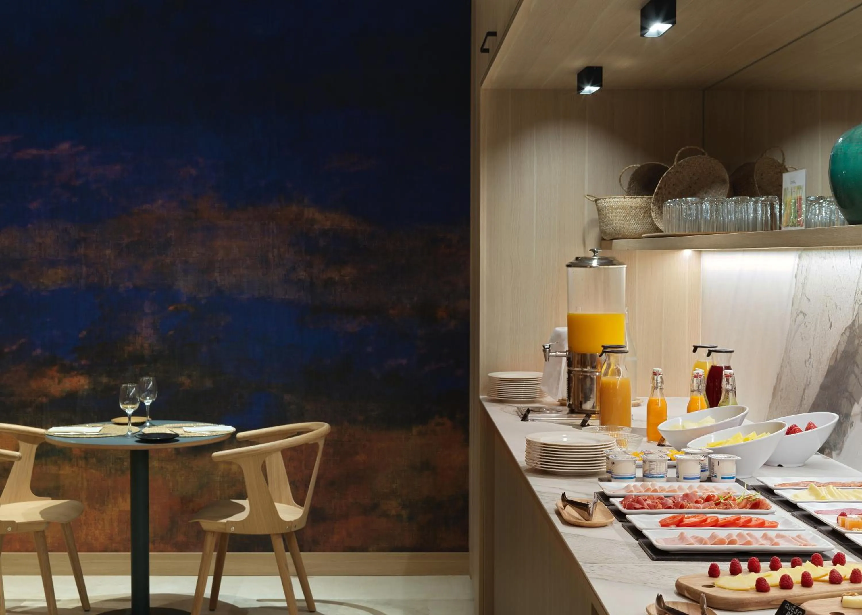 Breakfast in Zenit Coruña