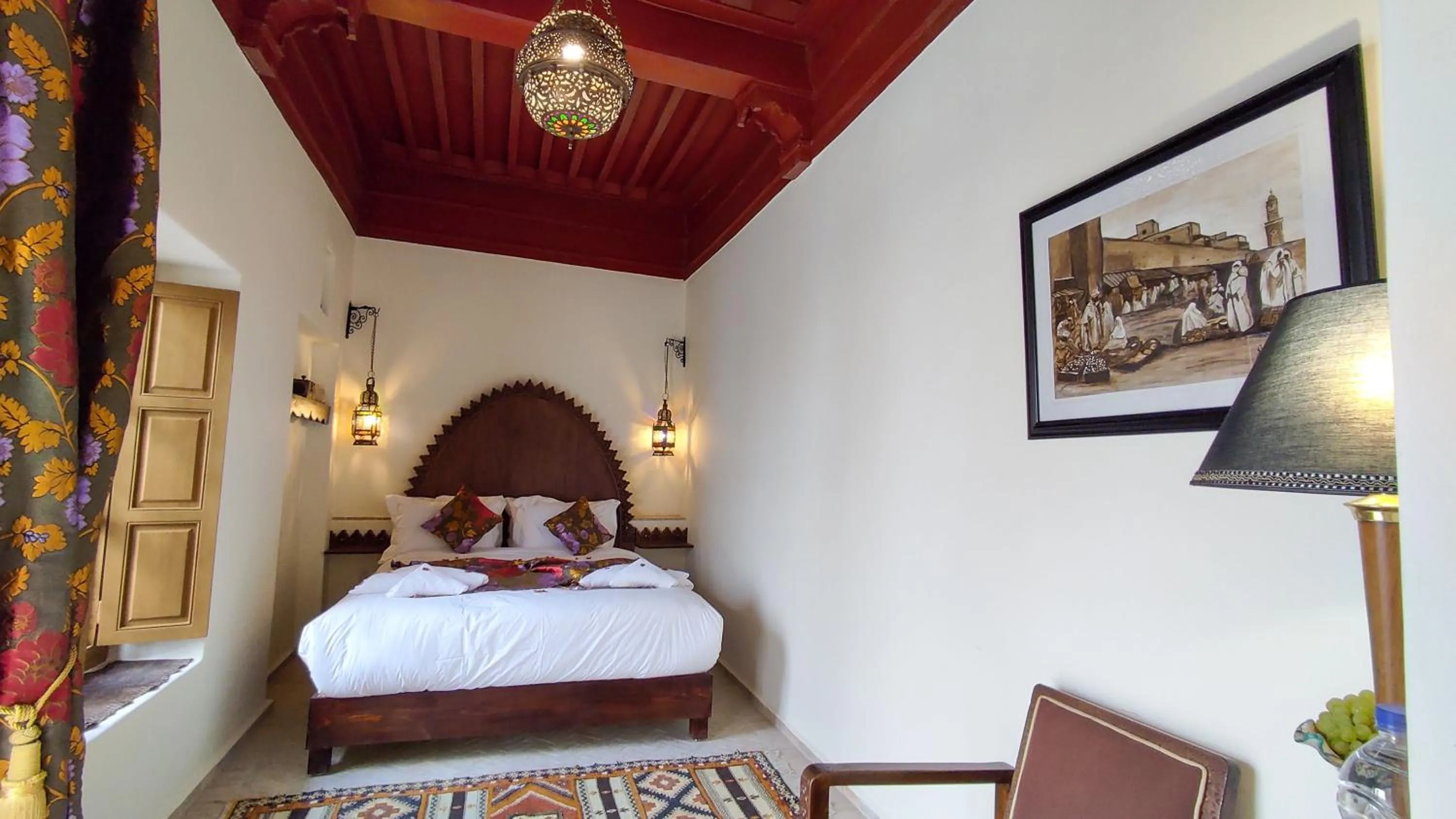 Bed in RIAD DAR En-Nawat
