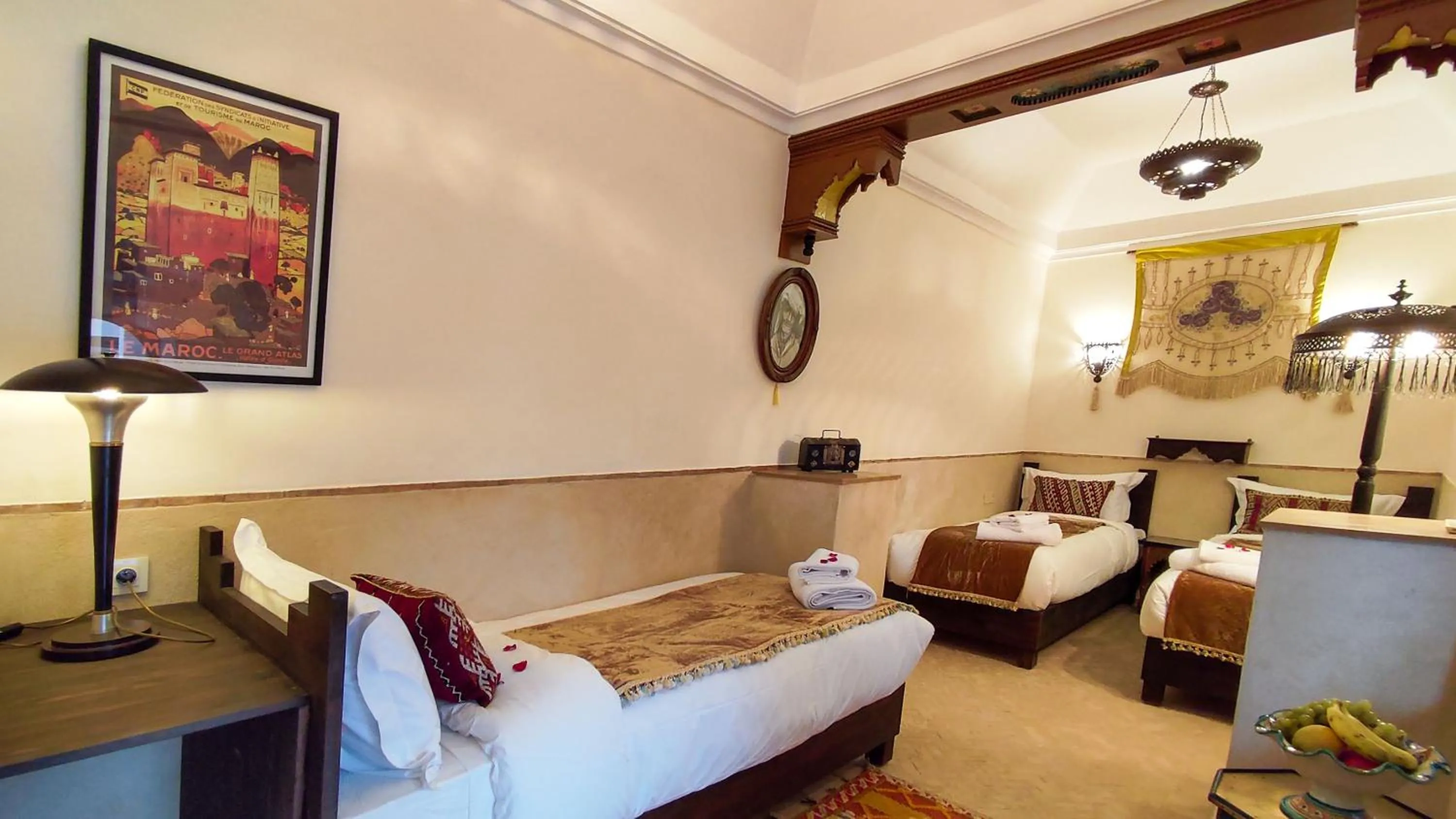 Bed in RIAD DAR En-Nawat