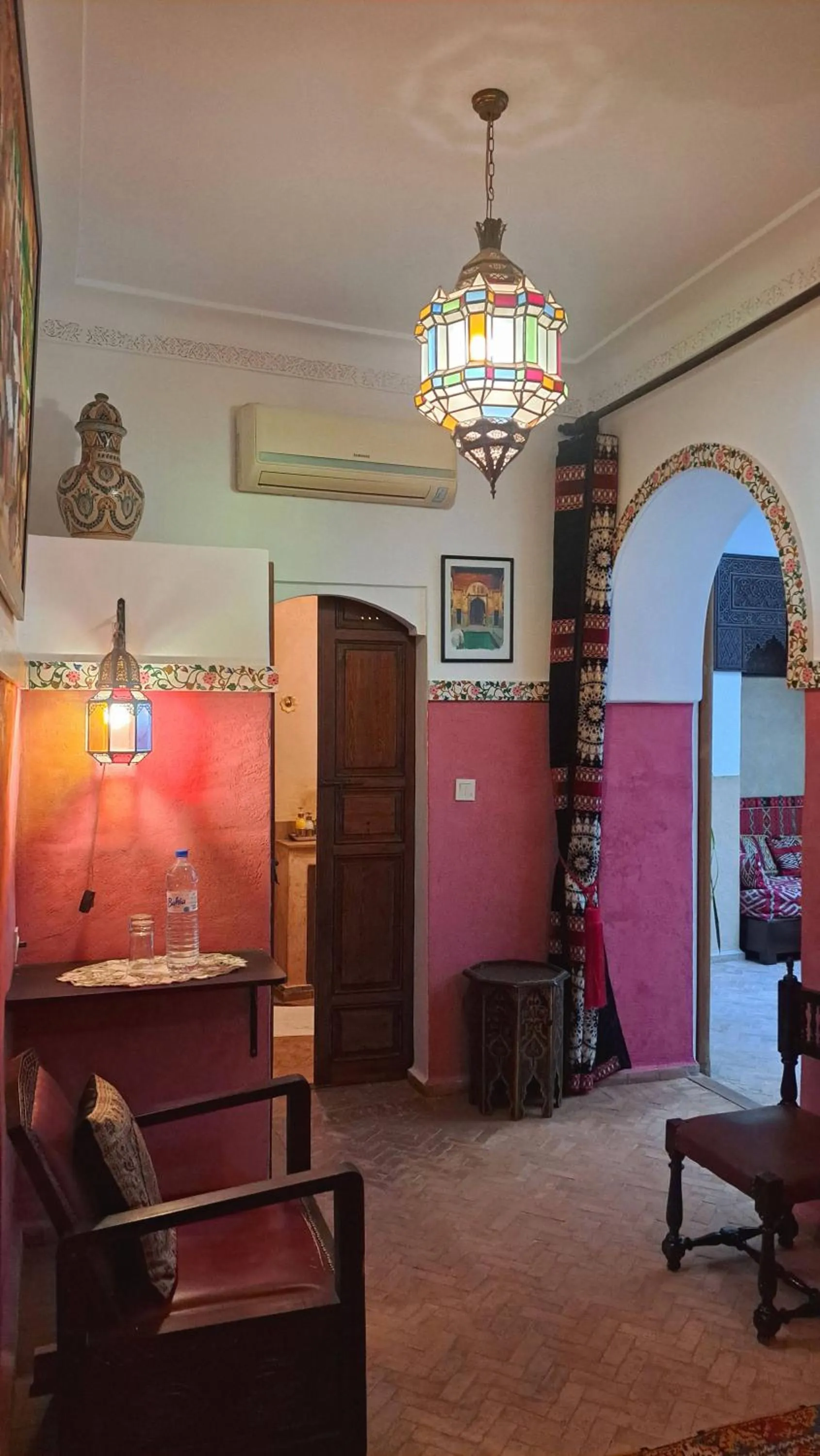 Decorative detail in RIAD DAR En-Nawat