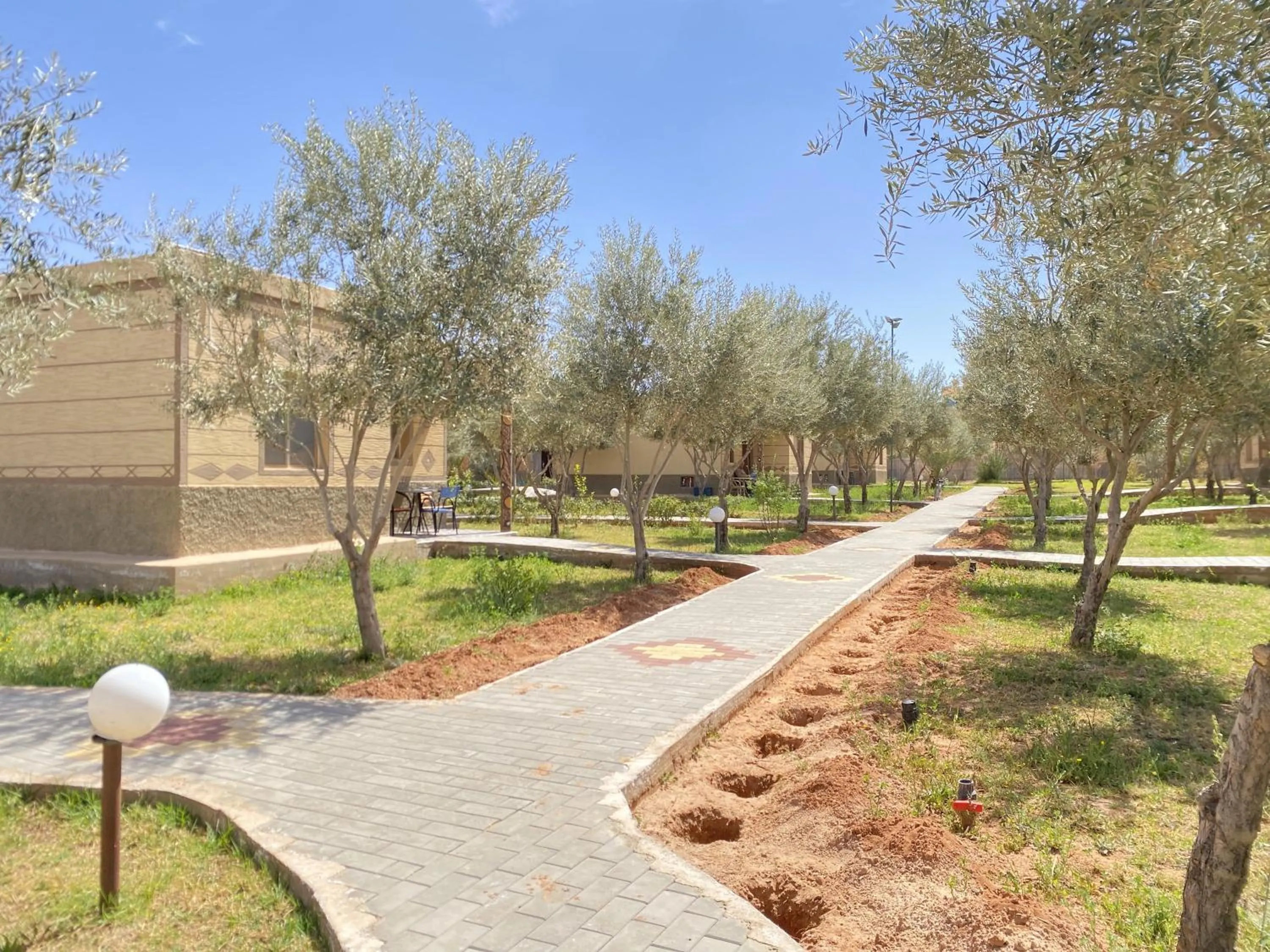 Garden in IGHIZ INN resort