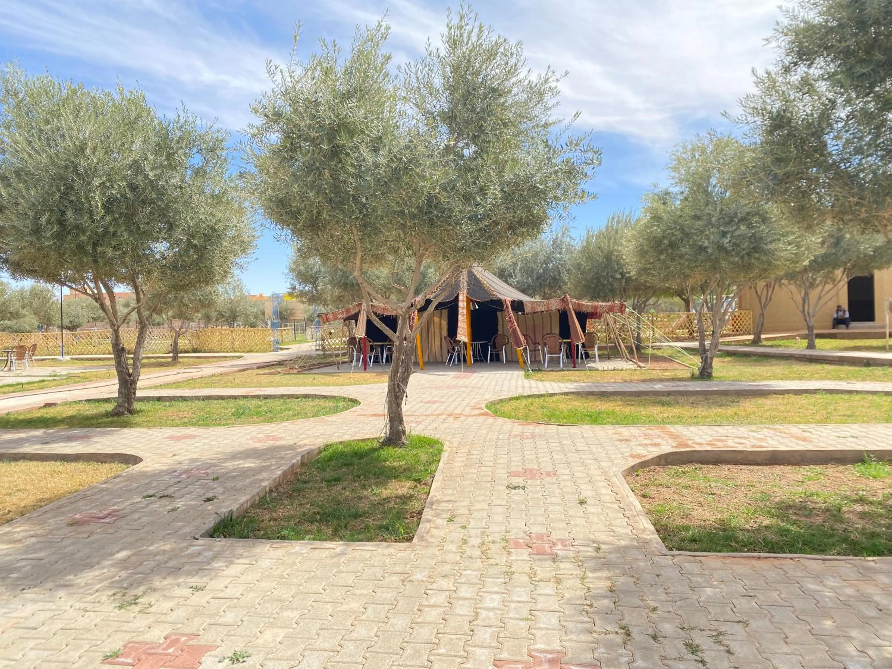 Garden in IGHIZ INN resort