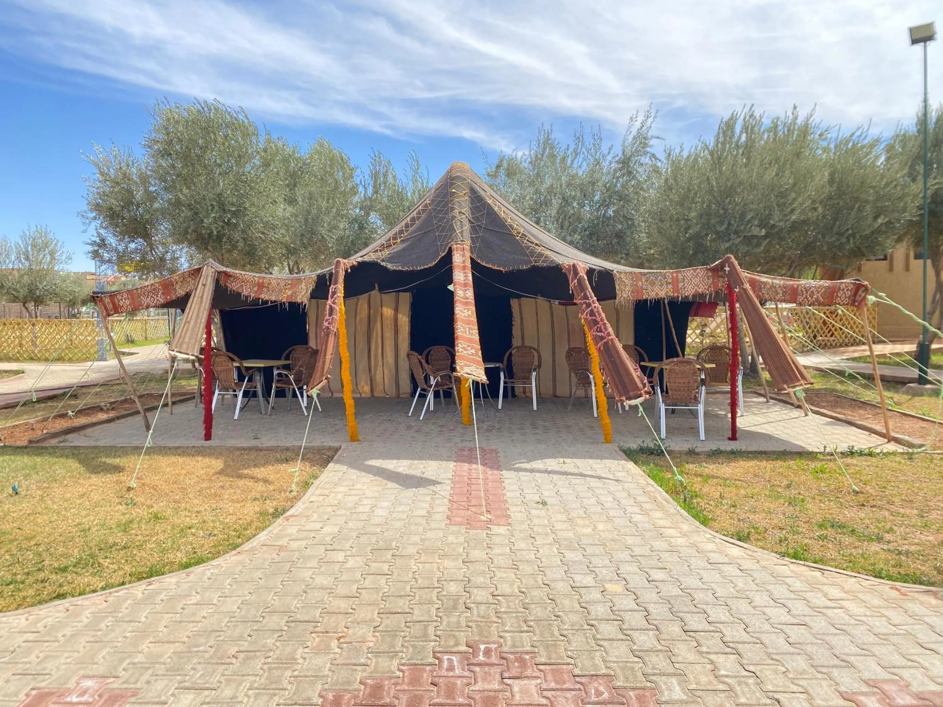 Garden in IGHIZ INN resort